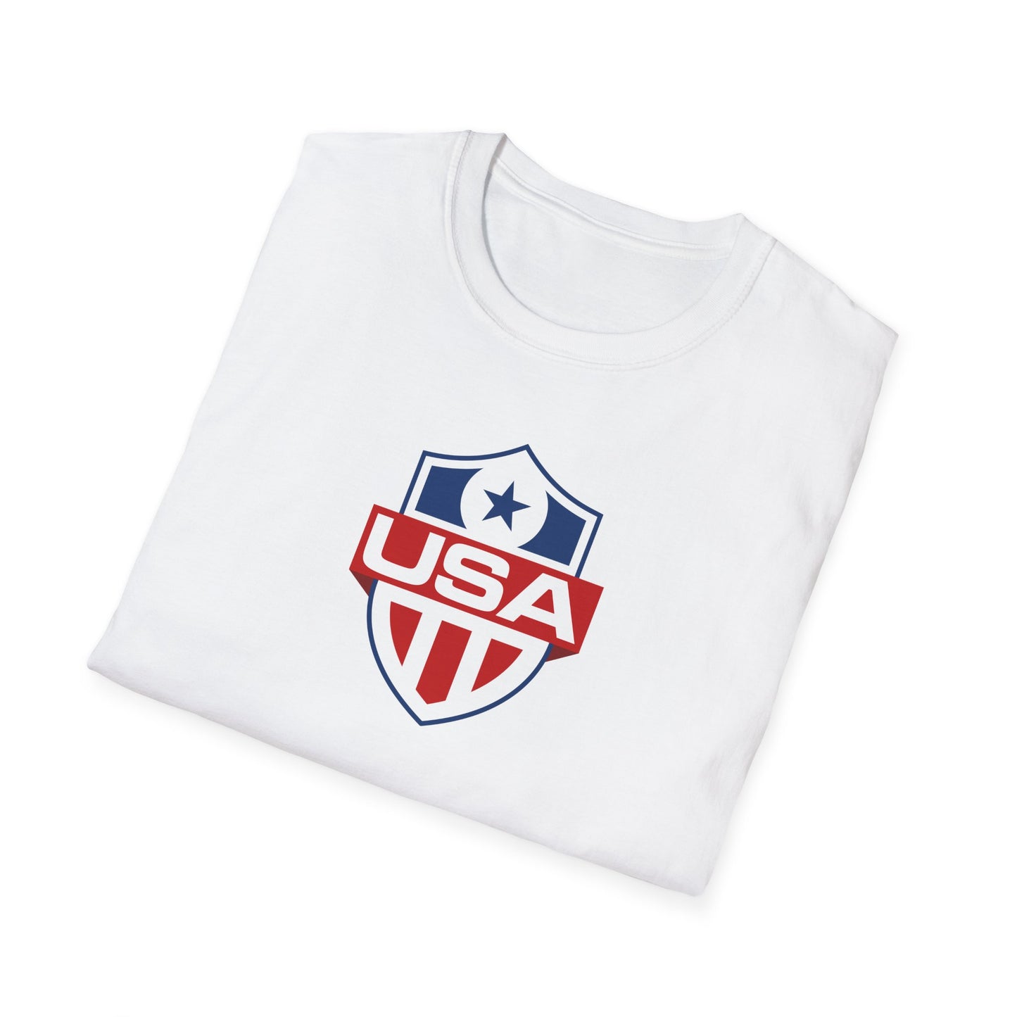 Patriotic Shield Unisex Softstyle T-Shirt