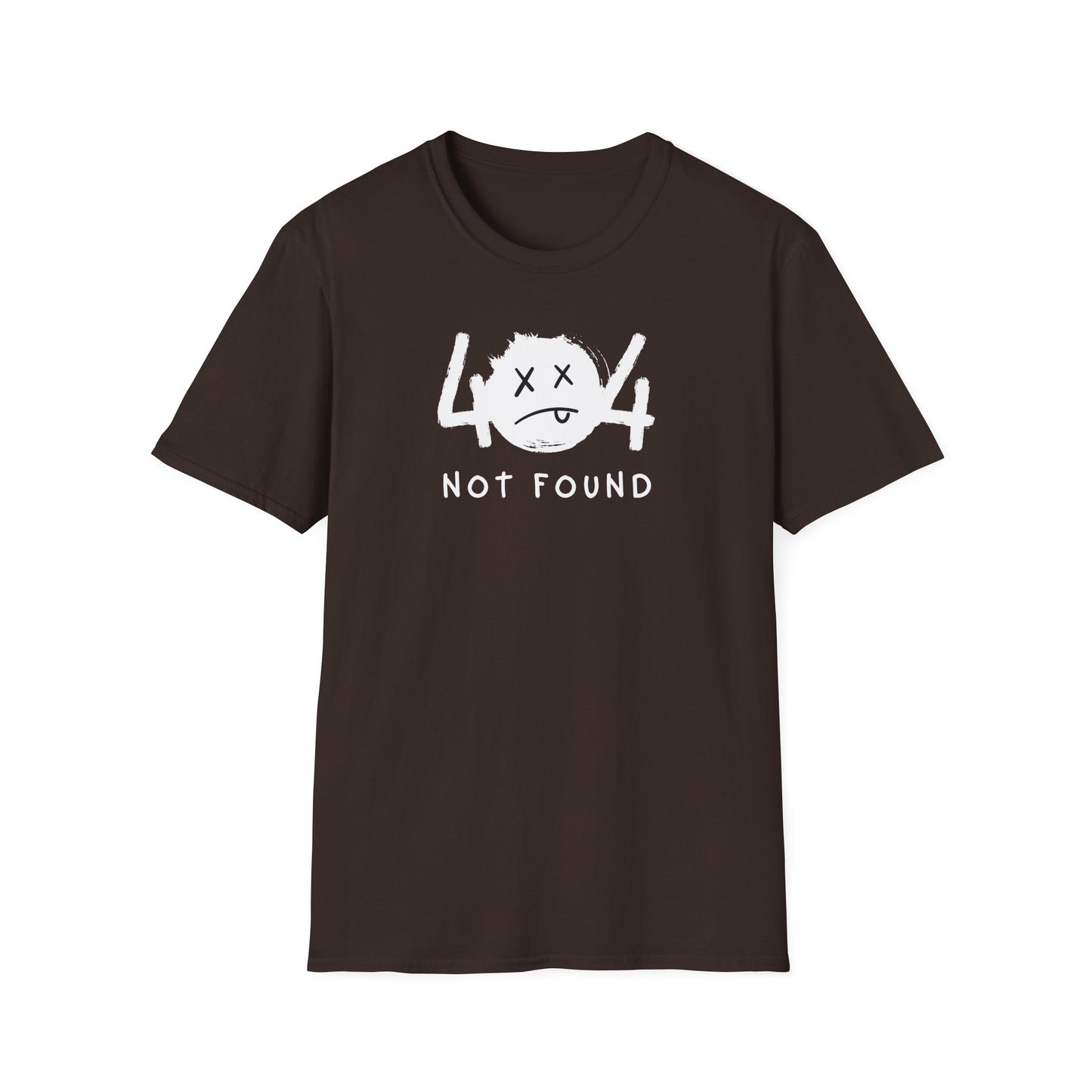 404 Not Found Unisex Softstyle T-Shirt
