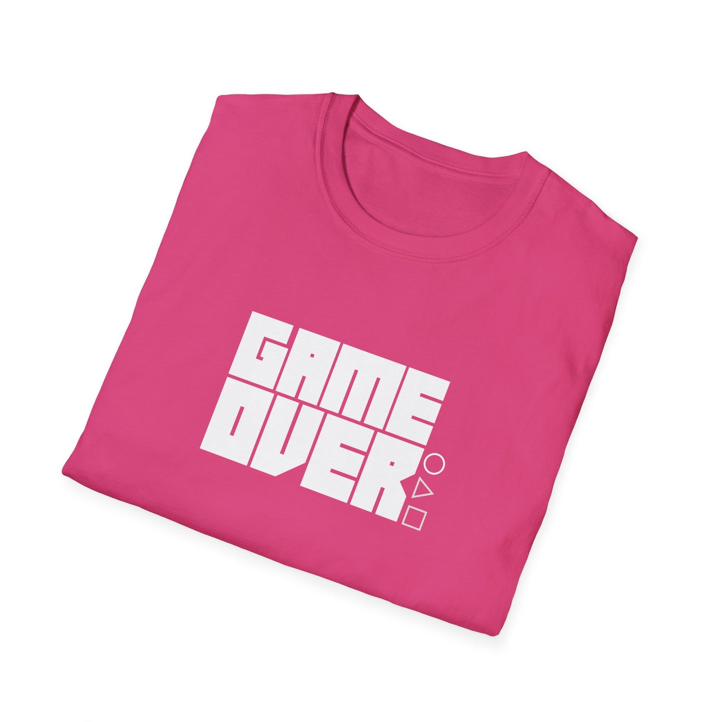 Game Over Unisex Softstyle T-Shirt