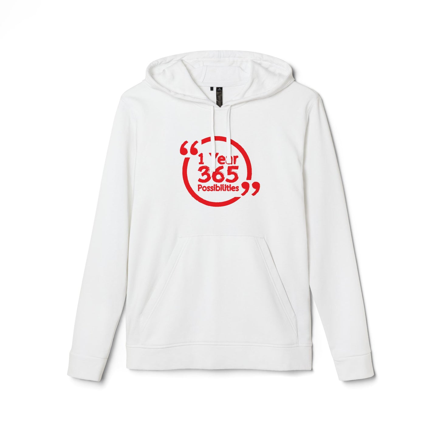 1 Year 365 Possibilities Adidas Unisex Fleece Hoodie