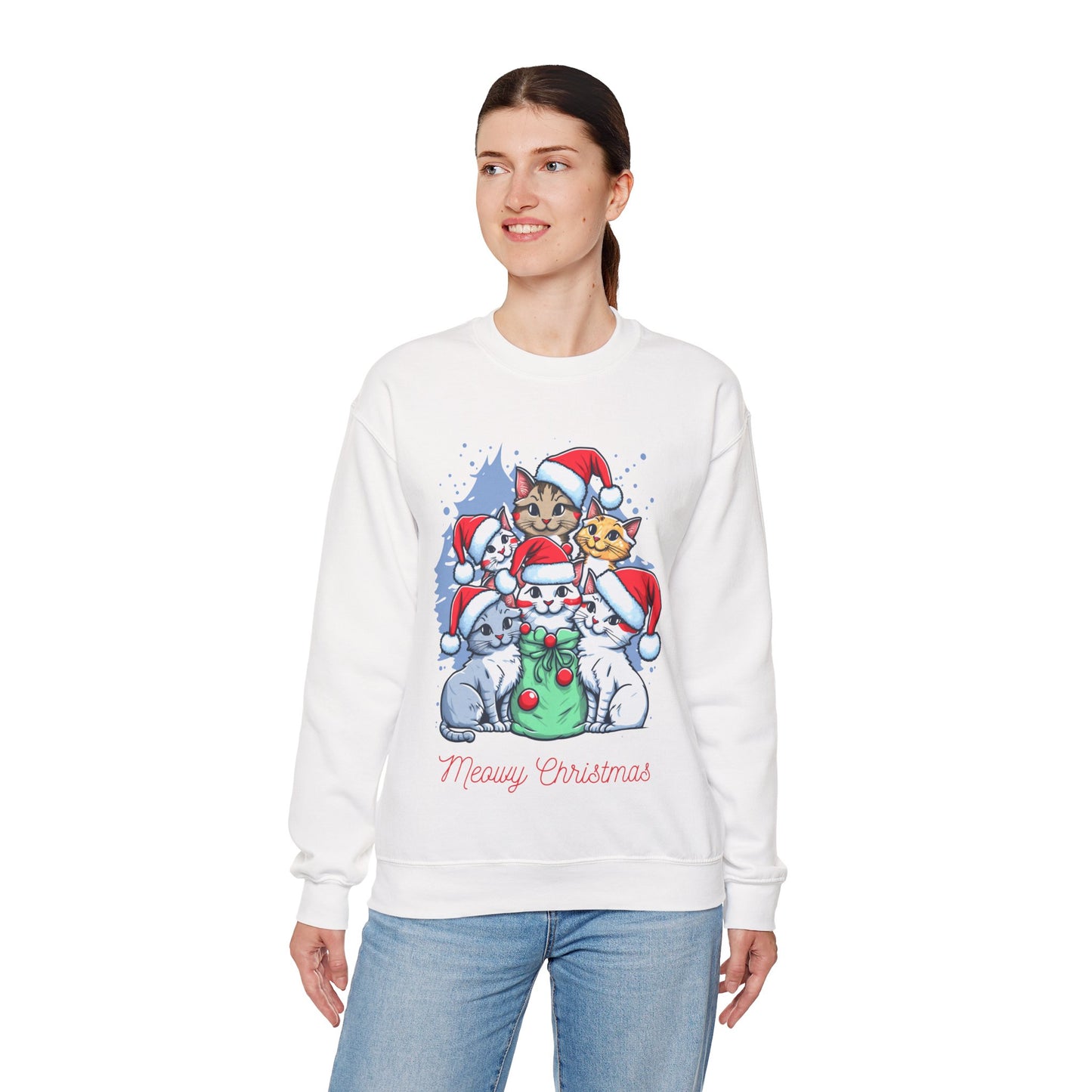Meowy Christmas π
πΎβ¨ Unisex Heavy Blend Crewneck Sweatshirt