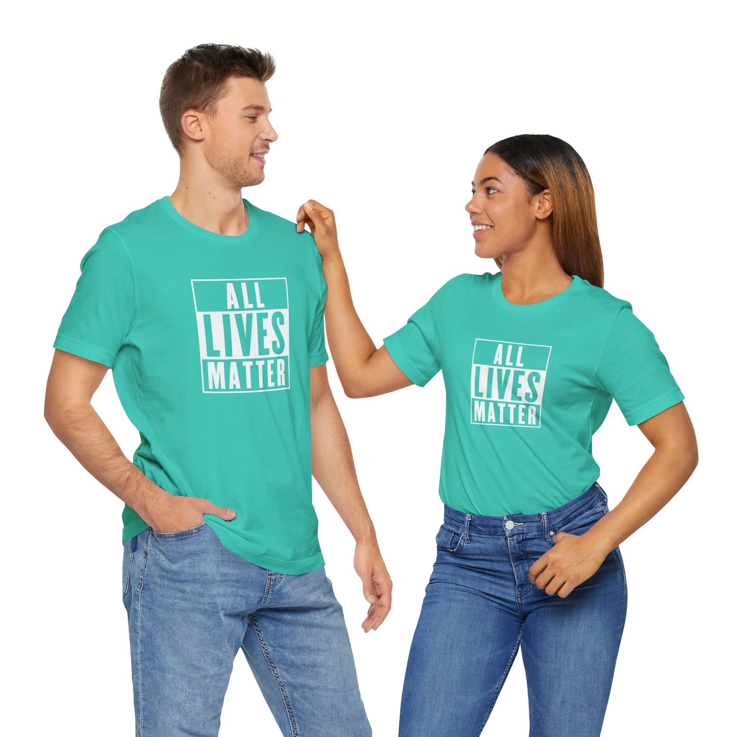 All Lives Matter βπ½π€ Unisex Jersey Short Sleeve Tee