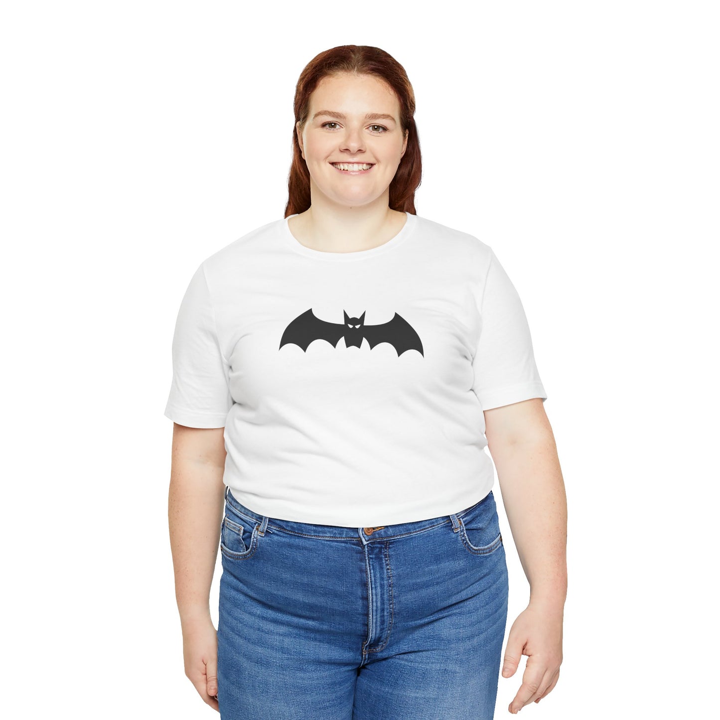 Halloween Bat OR That Caped Crusader Unisex Jersey Short Sleeve Tee