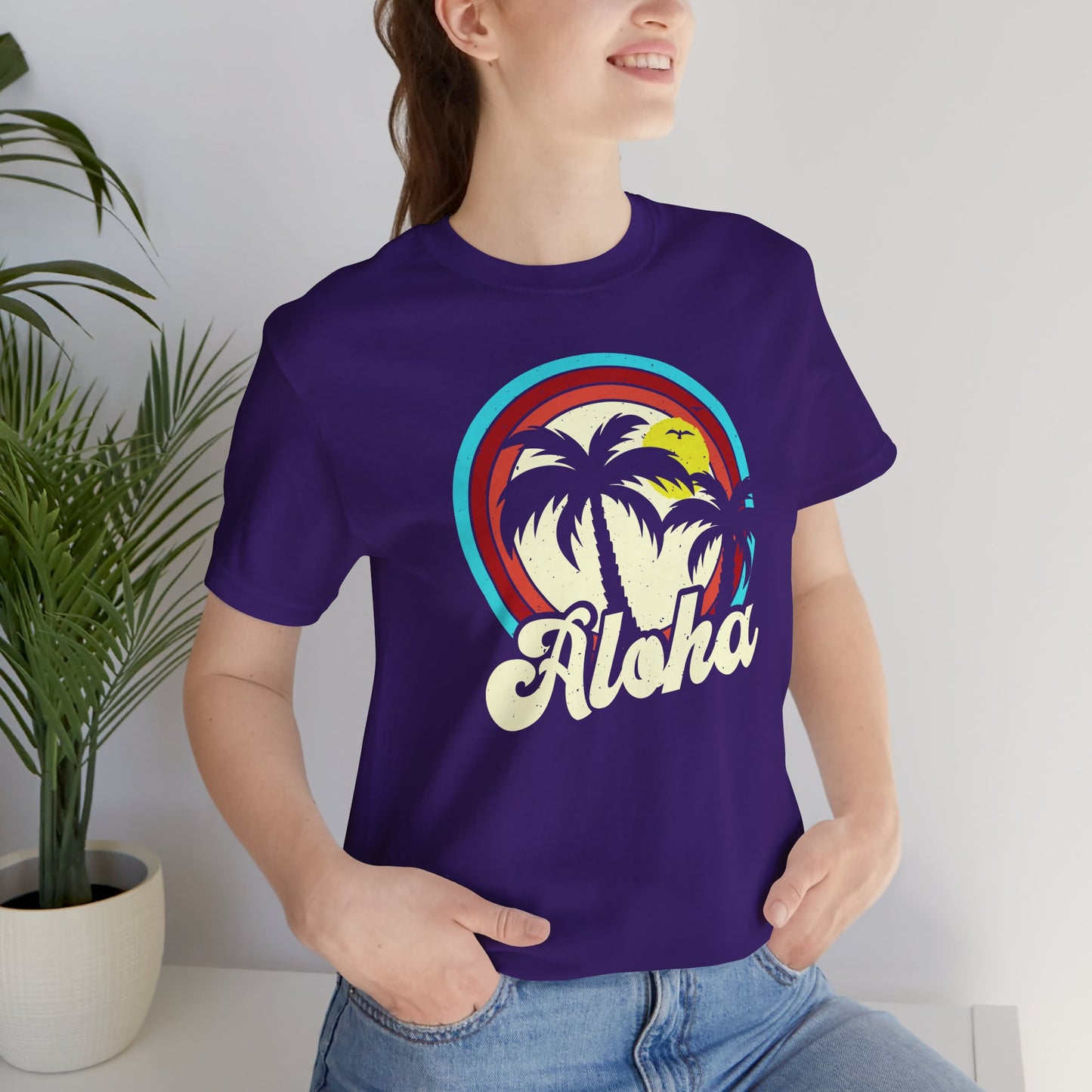 Aloha Unisex Jersey Short Sleeve Tee