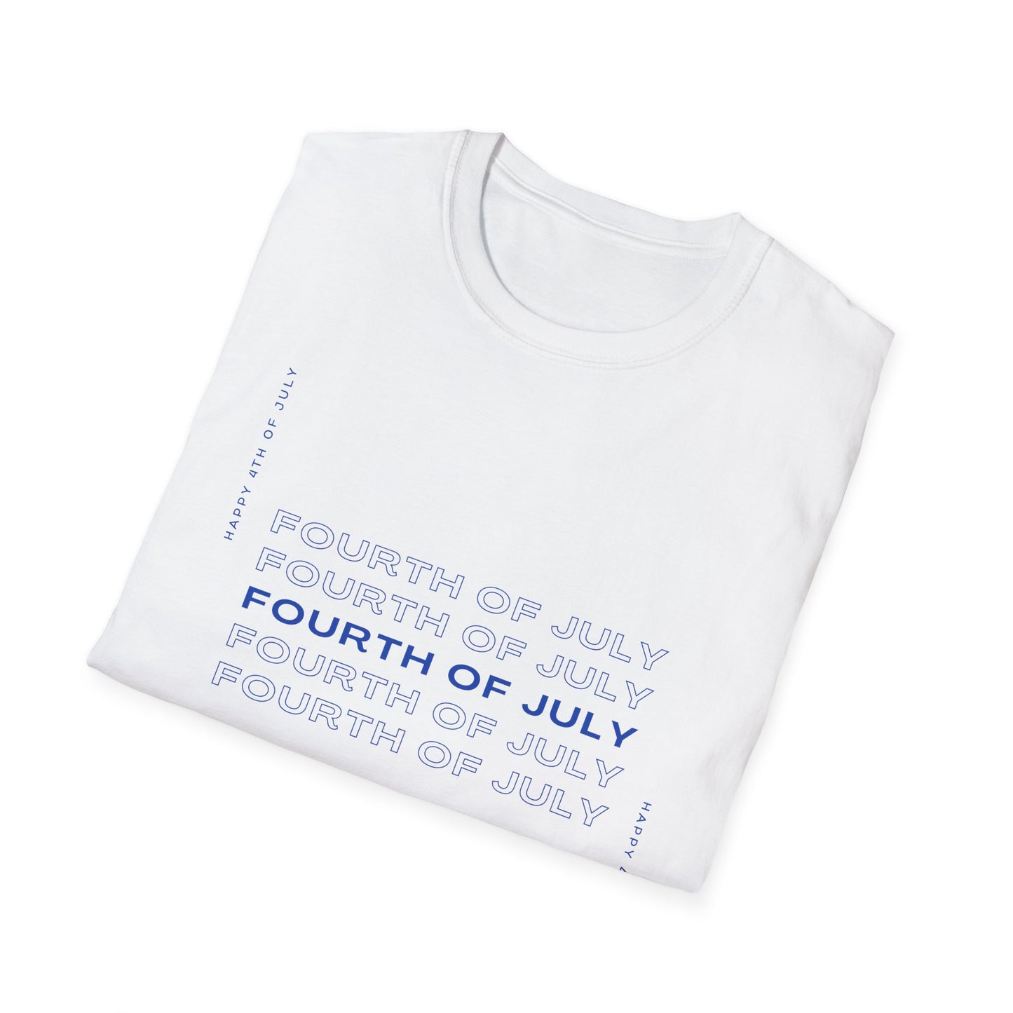 Independence Day 4 July Unisex Softstyle T-Shirt