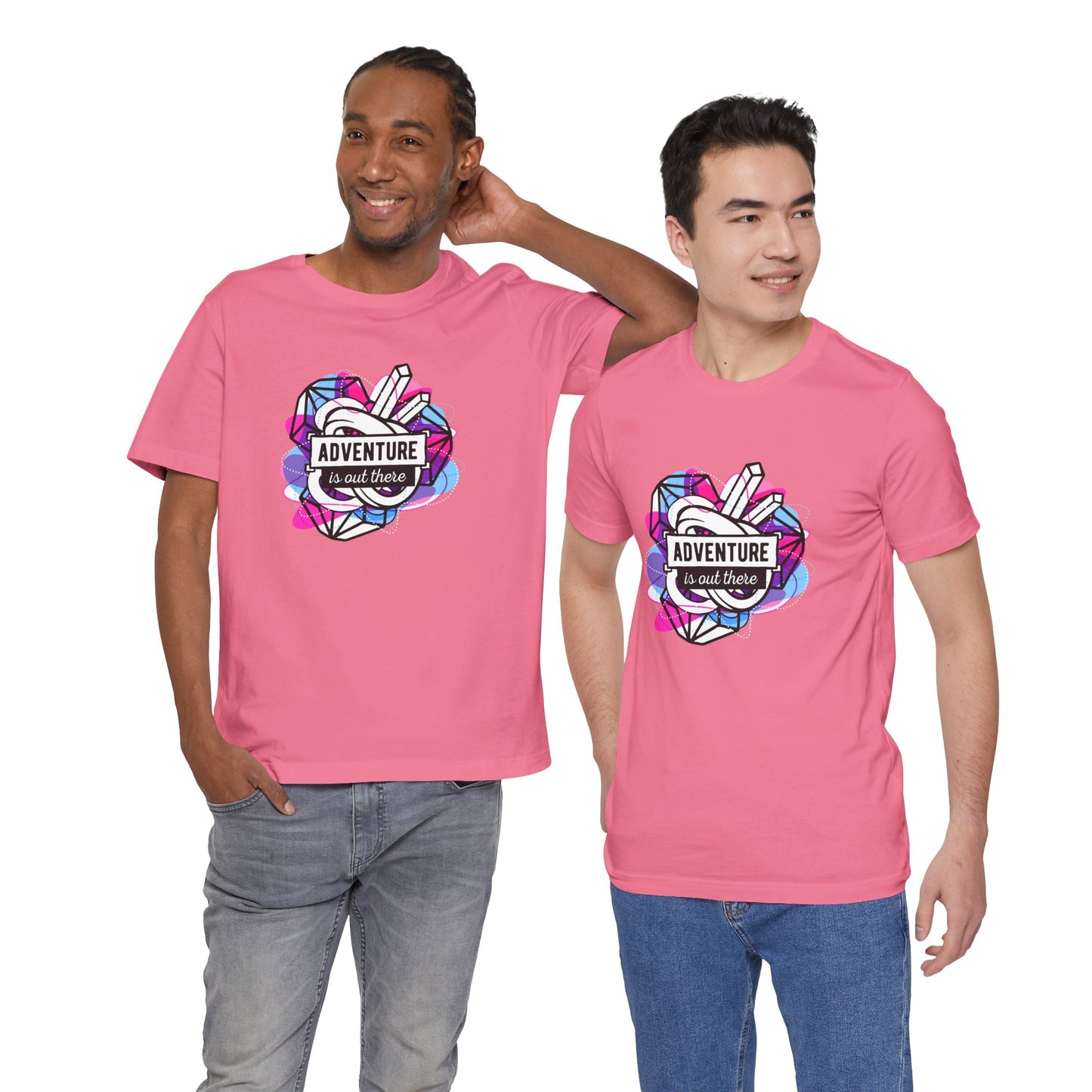 Adventure Is Out There Unisex Jersey Short Sleeve Tee