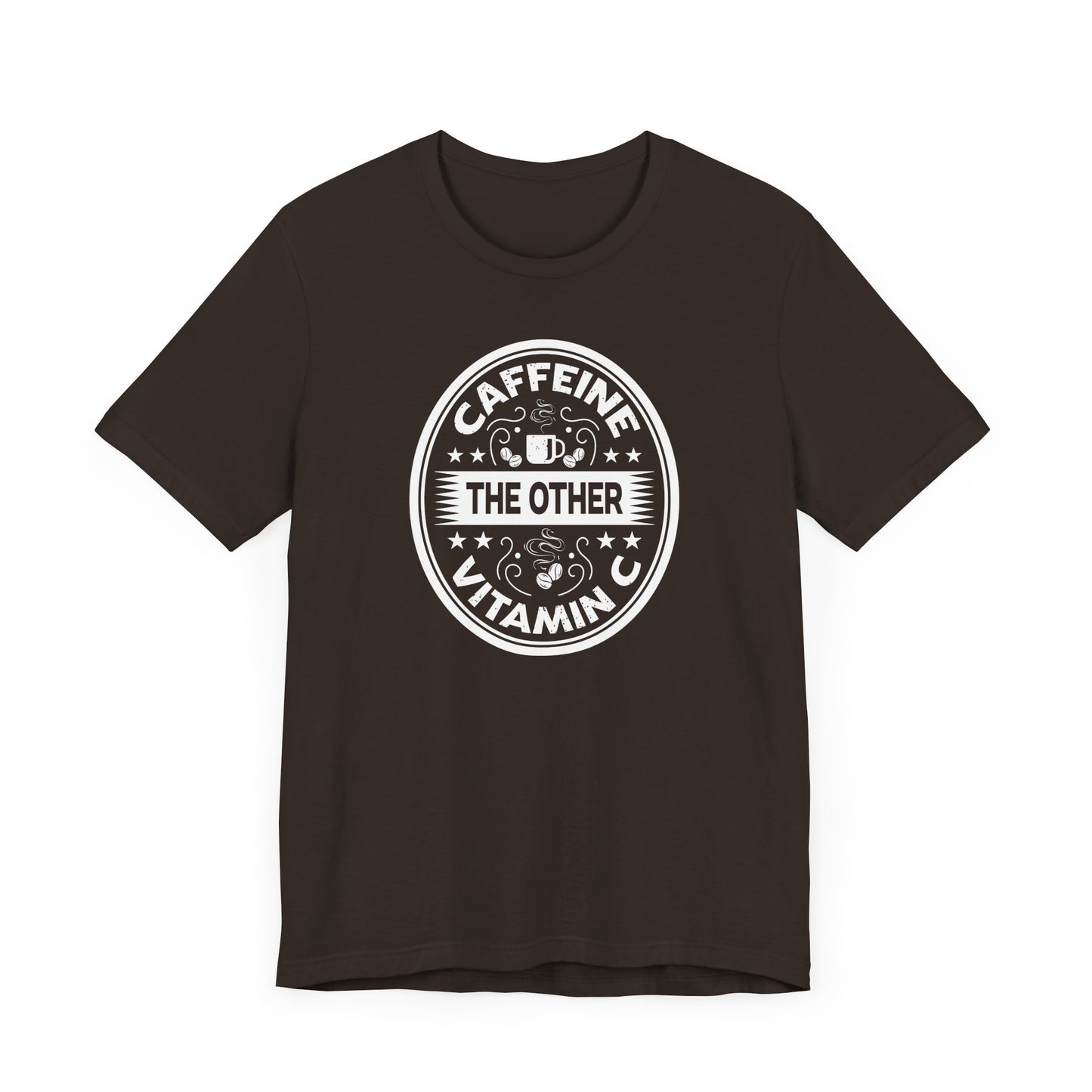 Caffeine The Other Vitamin C Unisex Jersey Short Sleeve Tee