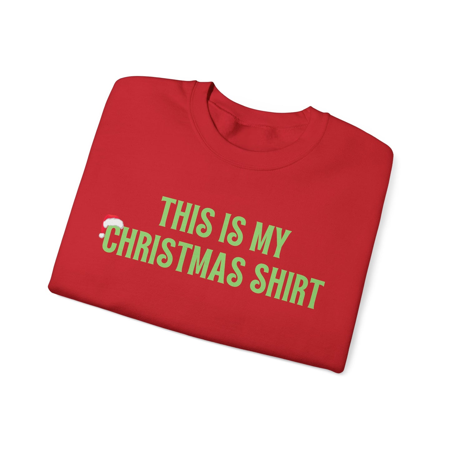 Unisex Heavy Blend Crewneck Sweatshirt This Is My Christmas Shirt πβ¨