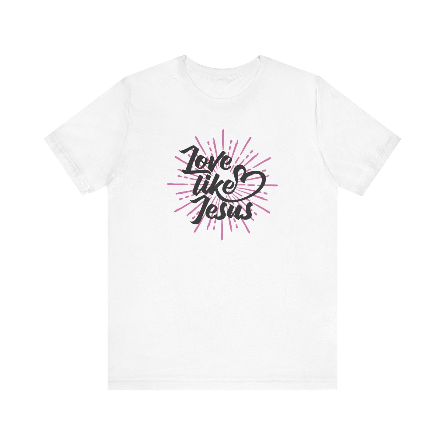 Love Like Jesus Unisex Jersey Short Sleeve Tee