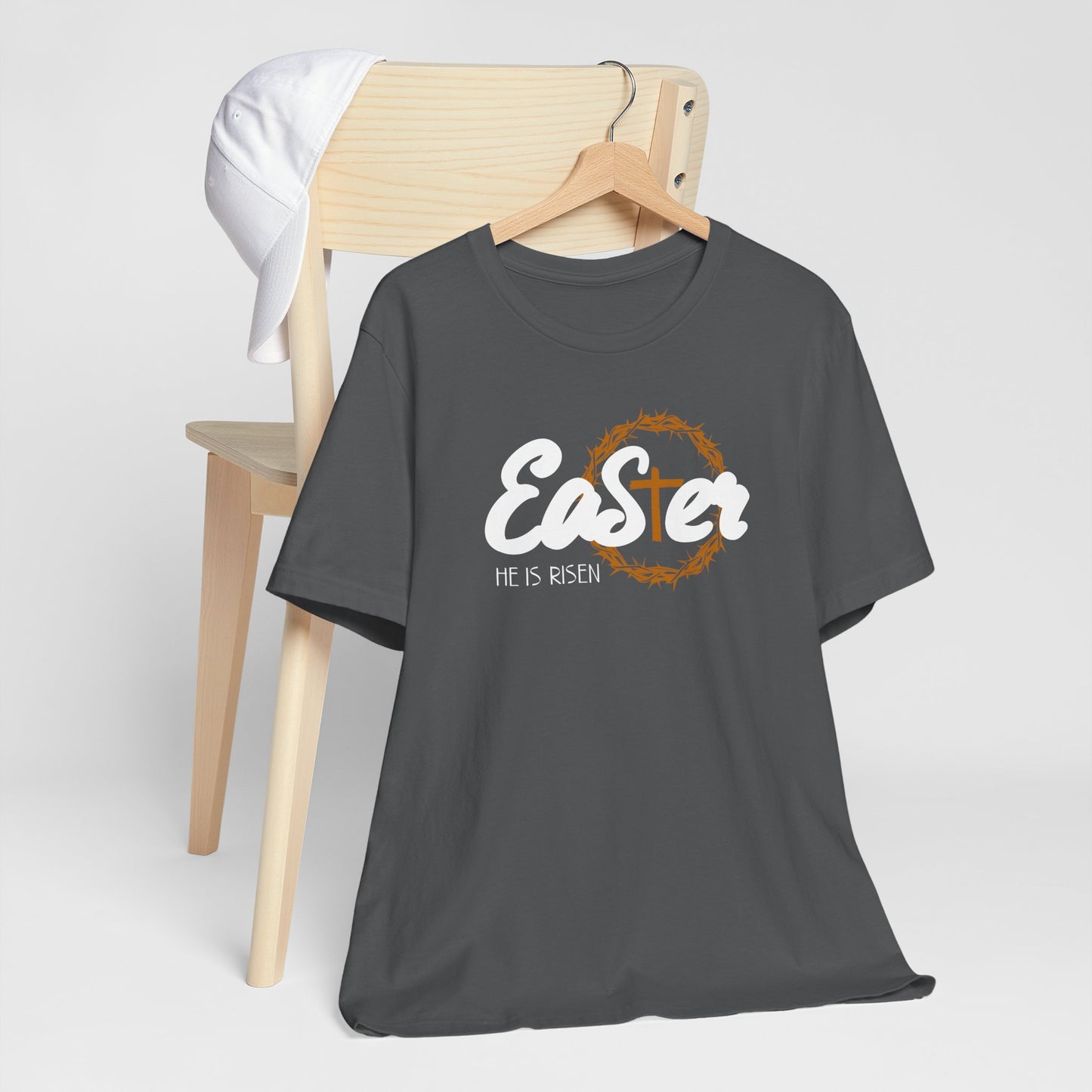 Easter He Is Risen Unisex Jersey Short Sleeve Tee