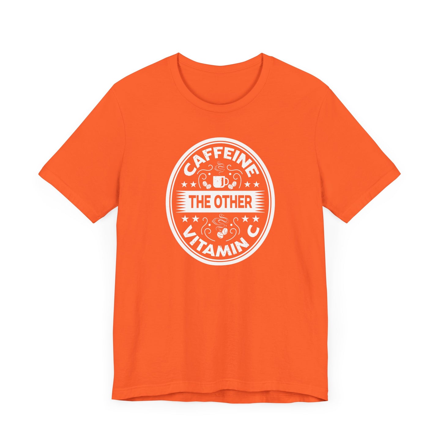 Caffeine The Other Vitamin C Unisex Jersey Short Sleeve Tee