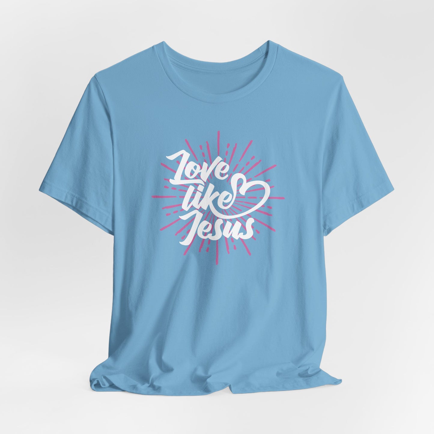 Love Like Jesus Unisex Jersey Short Sleeve Tee