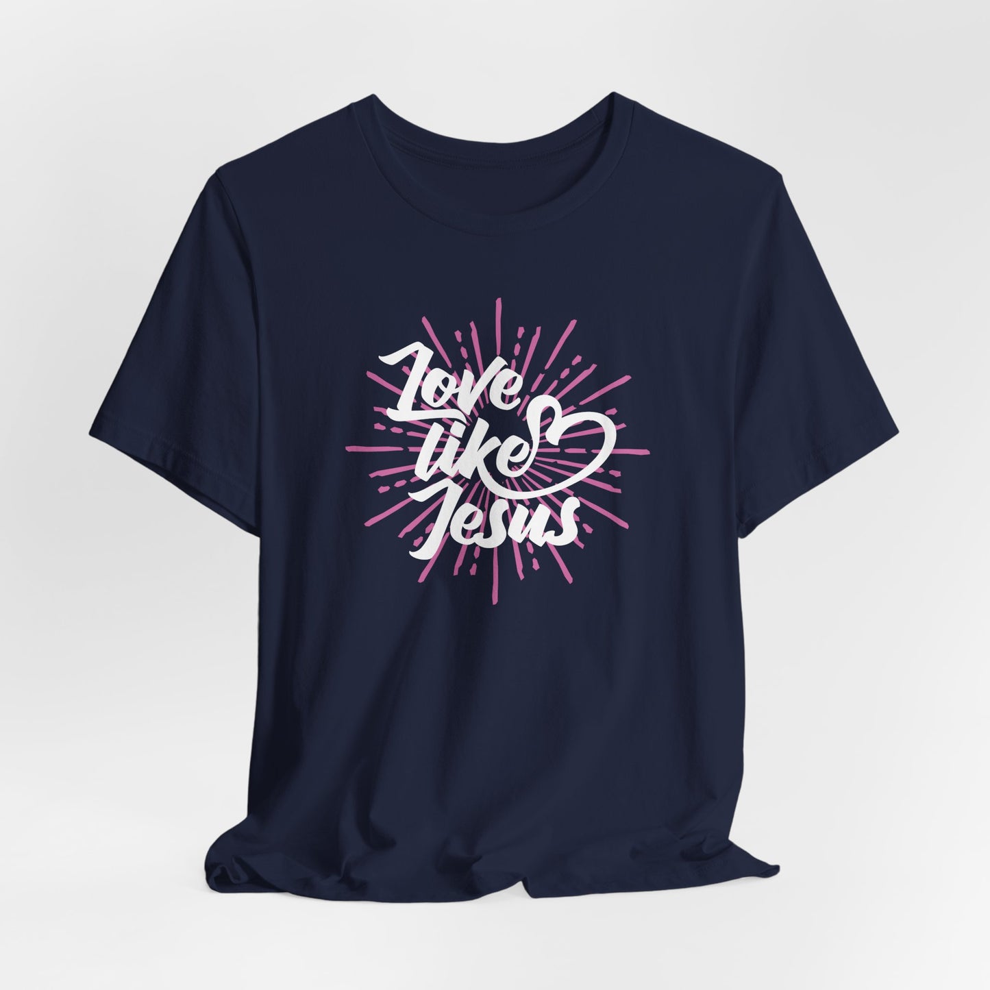 Love Like Jesus Unisex Jersey Short Sleeve Tee