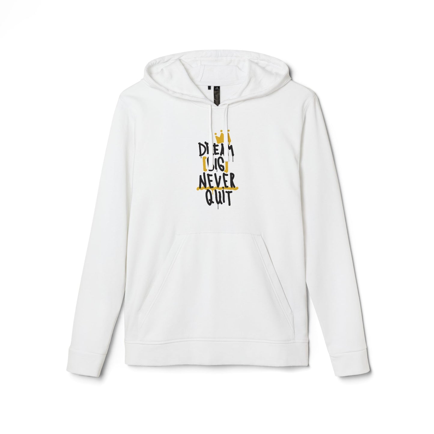 Dream Big Never Quit Adidas Unisex Cozy Fleece Hoodie