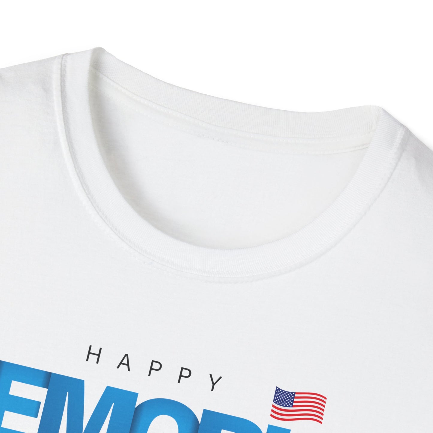 Happy Memorial Day Unisex Softstyle T-Shirt