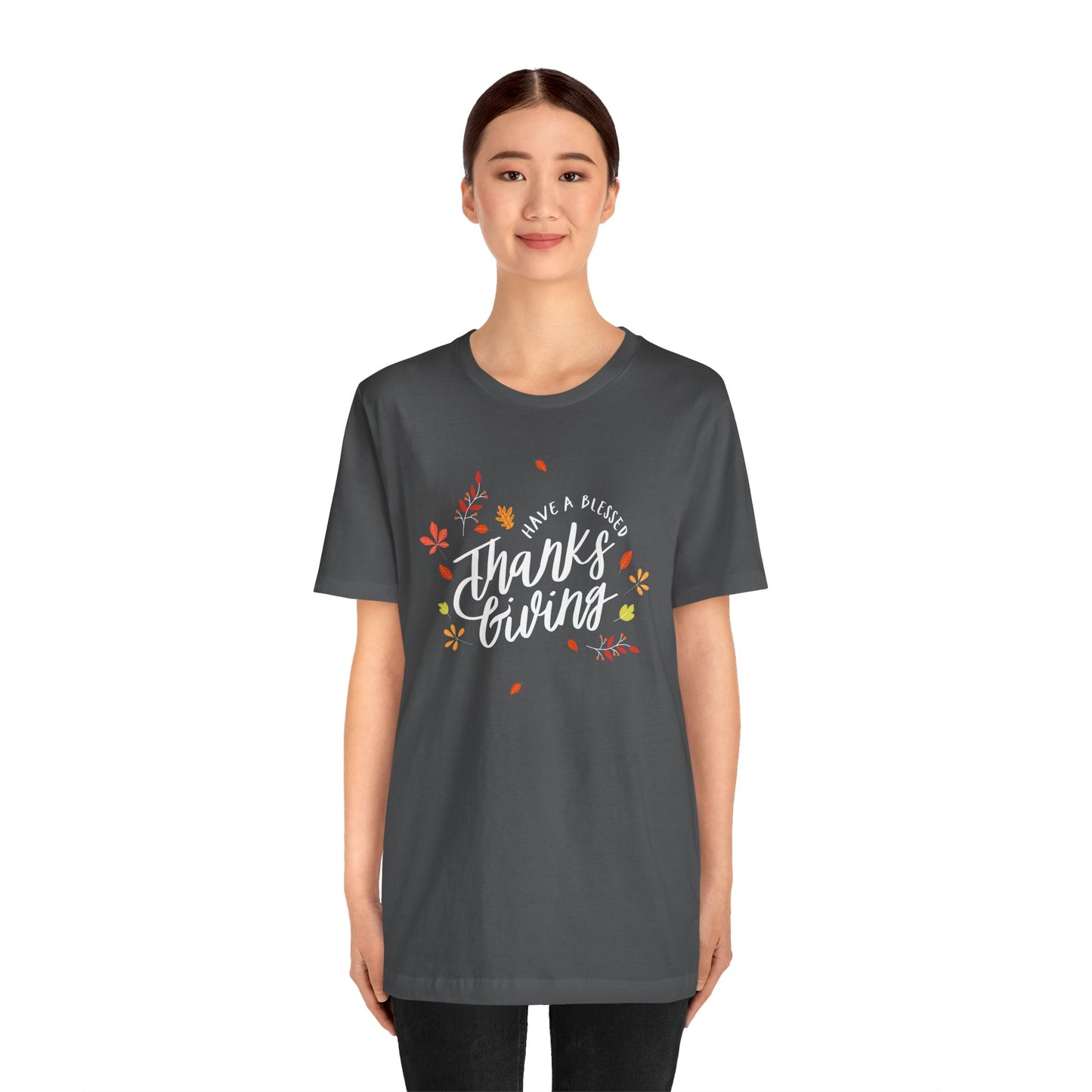 Have A Blessed Thanksgiving Unisex Jersey Short Sleeve Tee