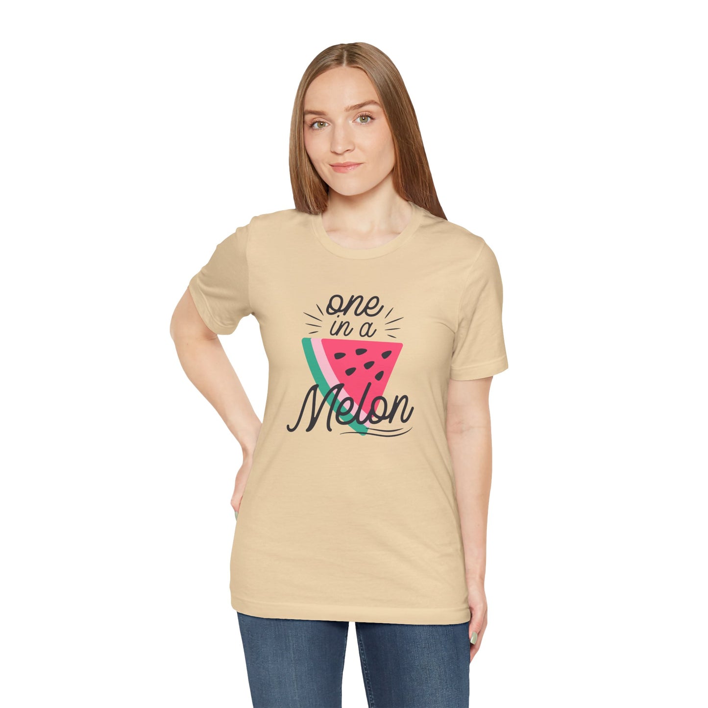 One In A Melon Unisex Jersey Short Sleeve Tee Soft Cotton