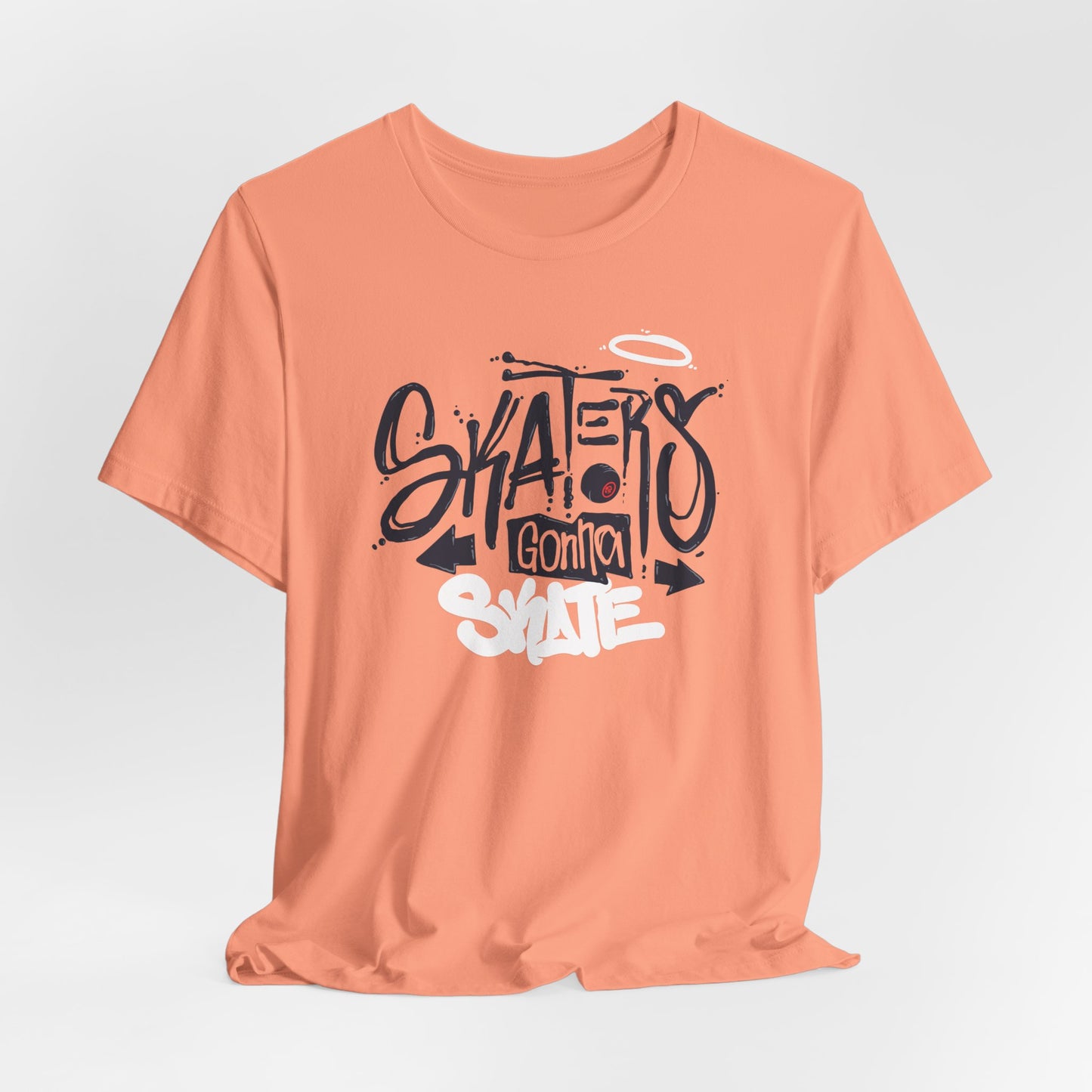 Skaters Gonna Skate Unisex Jersey Short Sleeve Tee