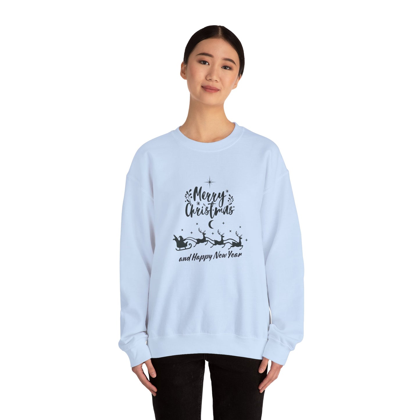 Unisex Heavy Blend Crewneck Sweatshirt Santa's Sleigh π
β¨π
