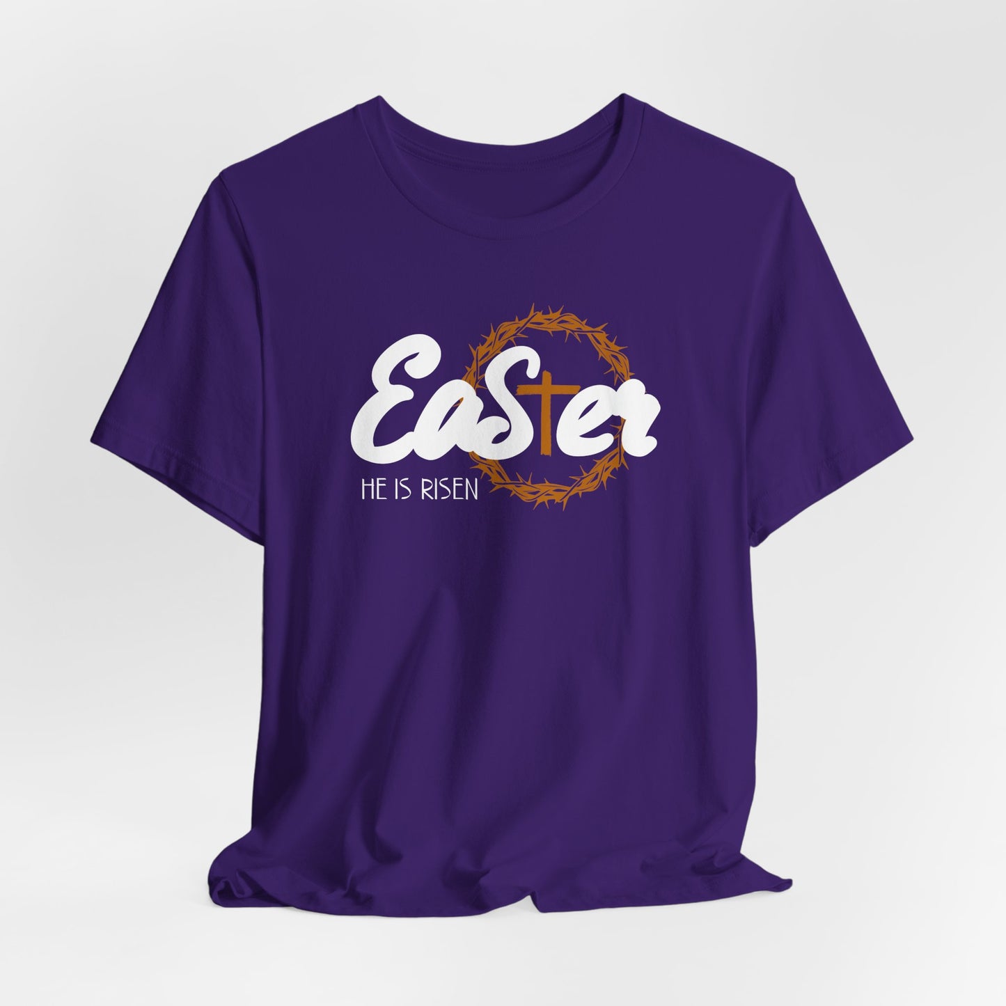 Easter He Is Risen Unisex Jersey Short Sleeve Tee