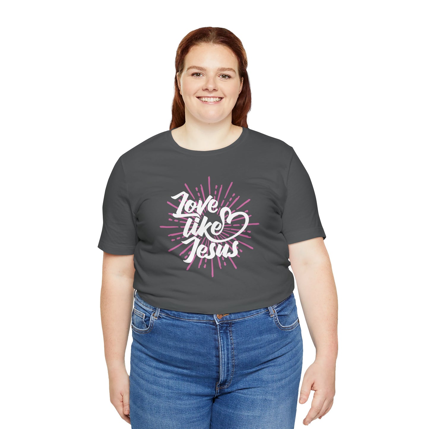 Love Like Jesus Unisex Jersey Short Sleeve Tee