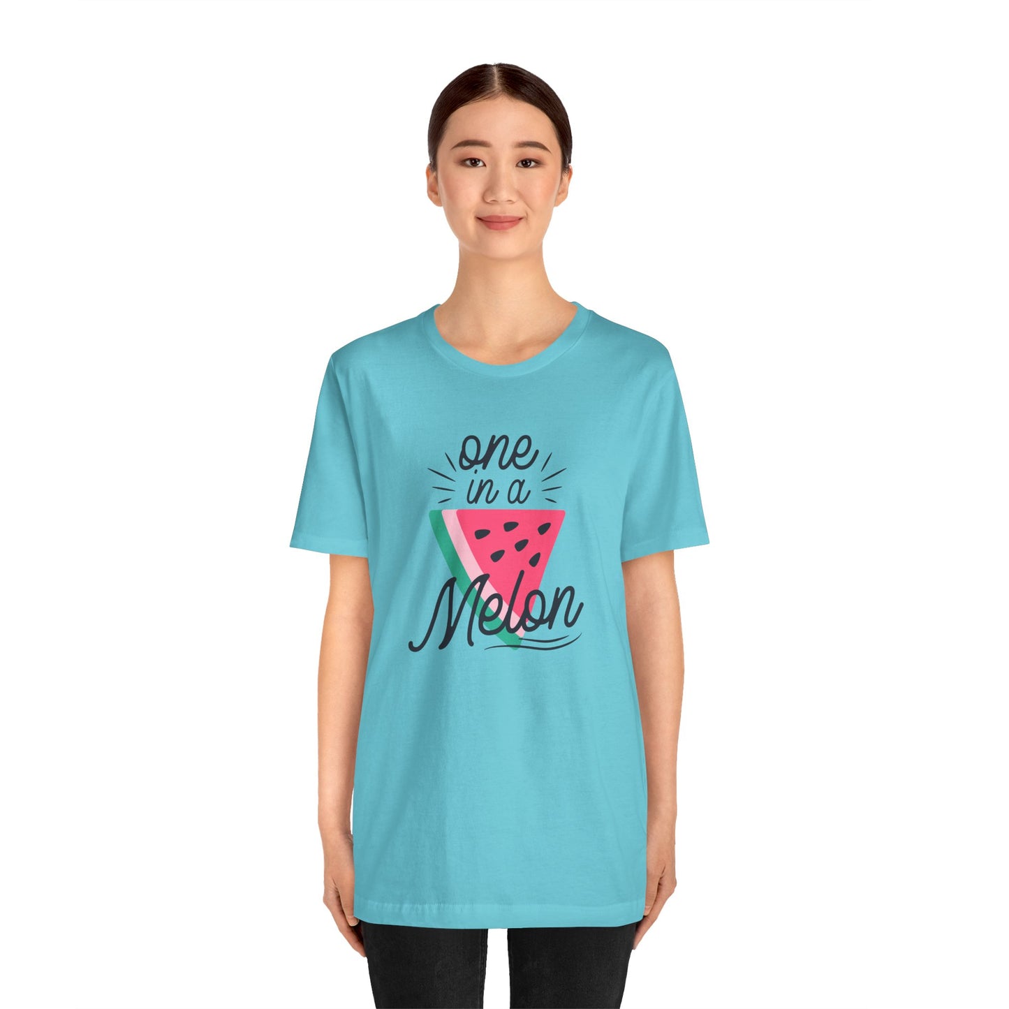 One In A Melon Unisex Jersey Short Sleeve Tee Soft Cotton
