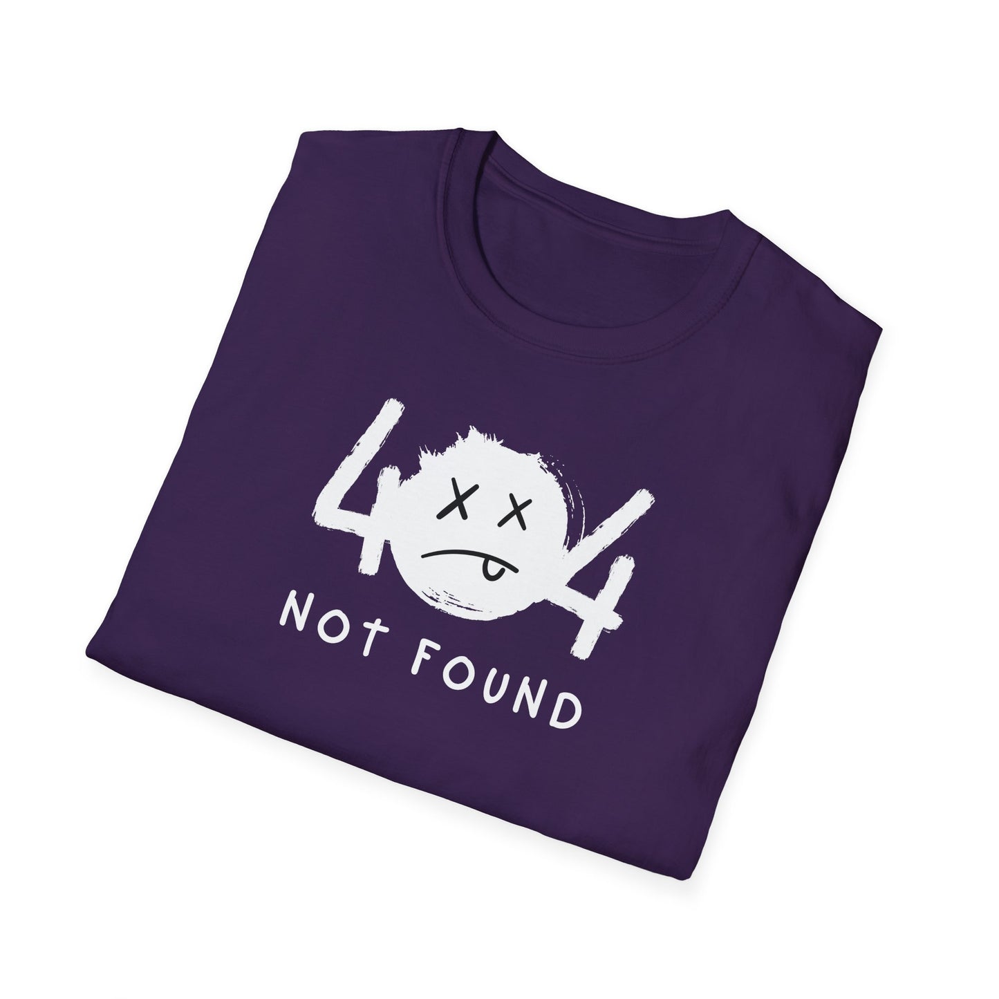 404 Not Found Unisex Softstyle T-Shirt