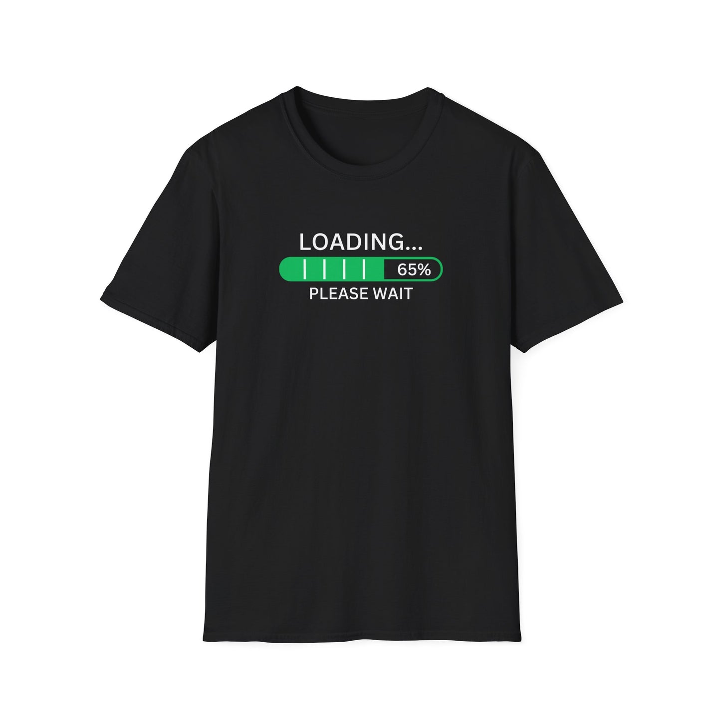 Loading Life... 65% Complete Unisex Softstyle T-Shirt