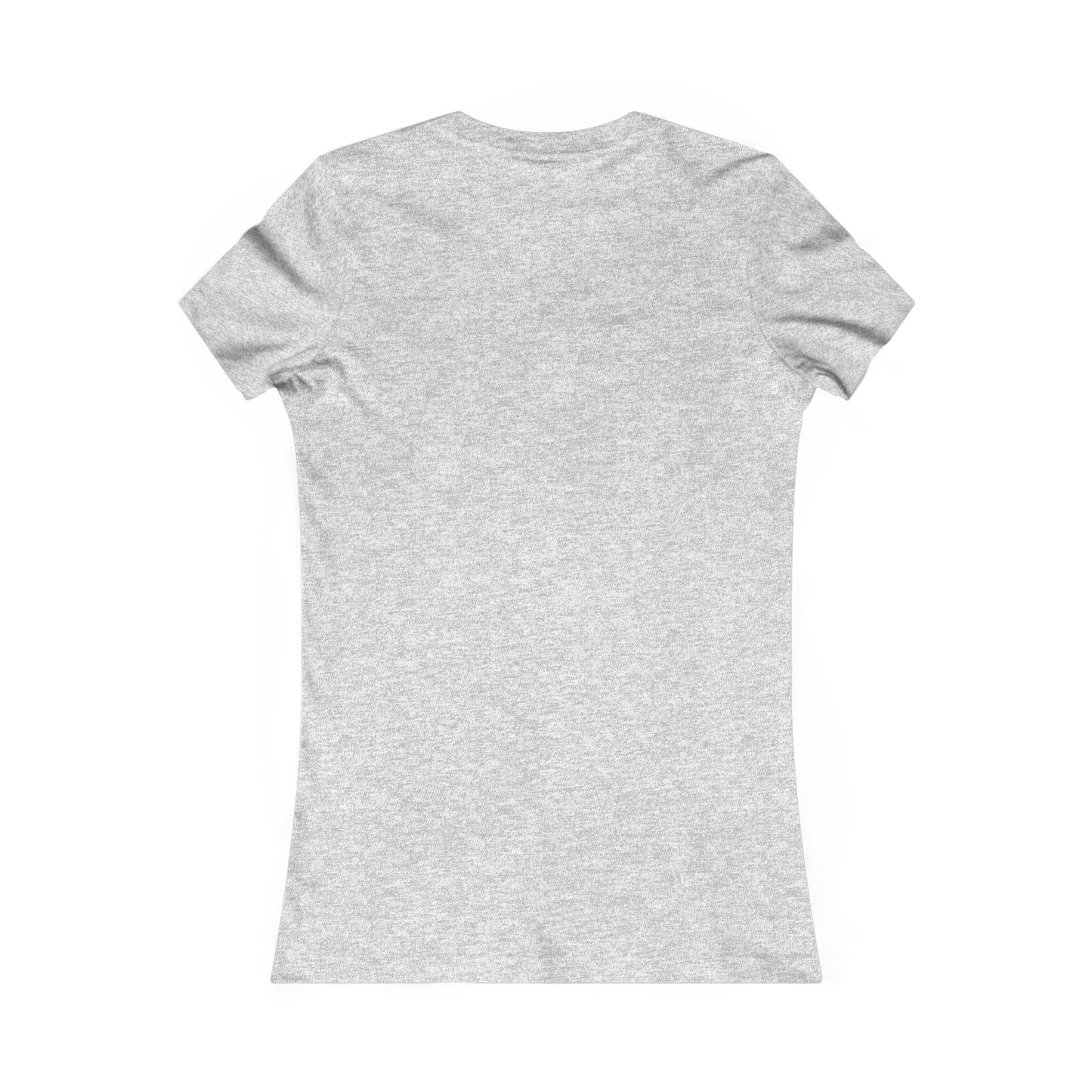 Women's Favorite T-Shirt "Petals of Joy" Playful 5-Petal Flower Design White Print