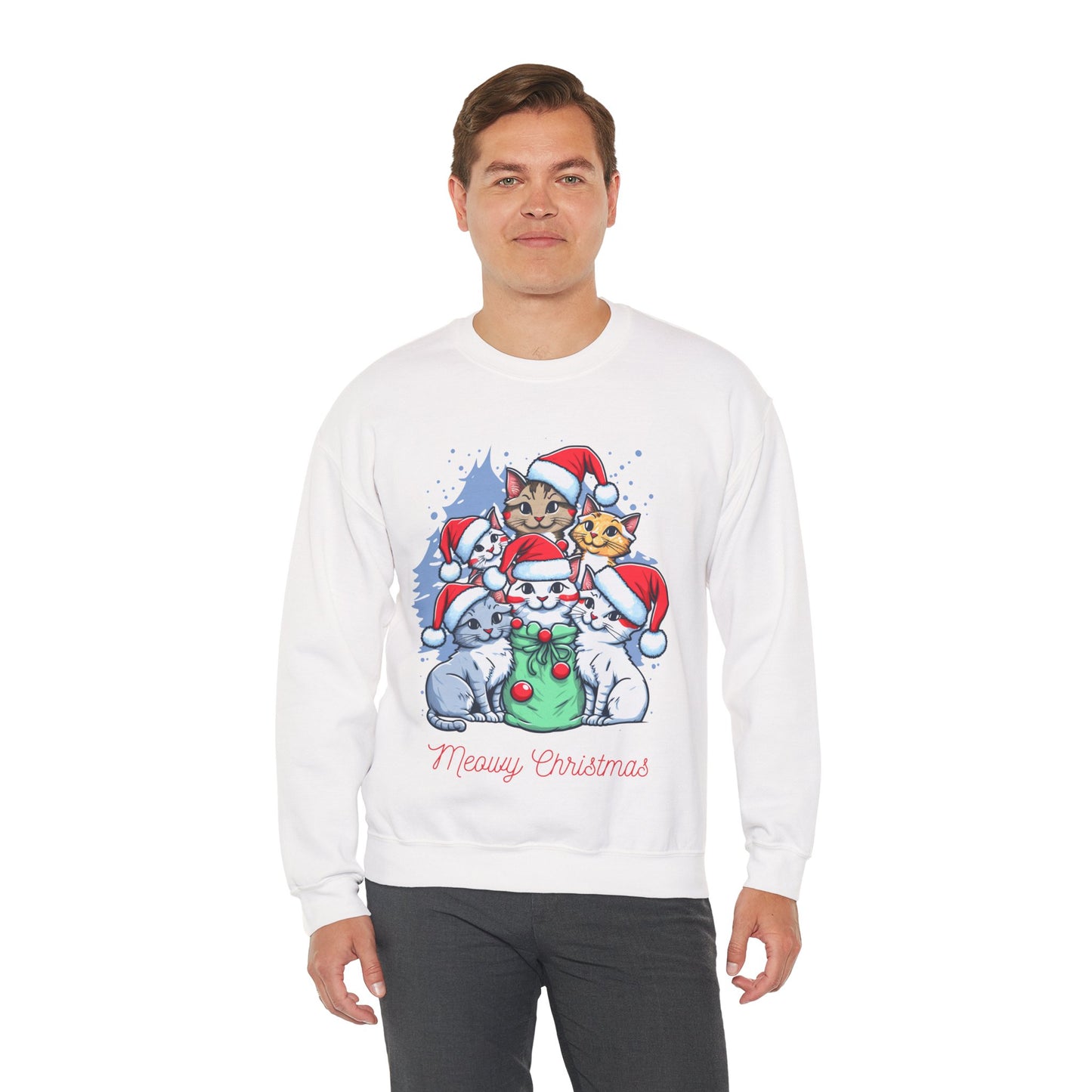 Meowy Christmas π
πΎβ¨ Unisex Heavy Blend Crewneck Sweatshirt
