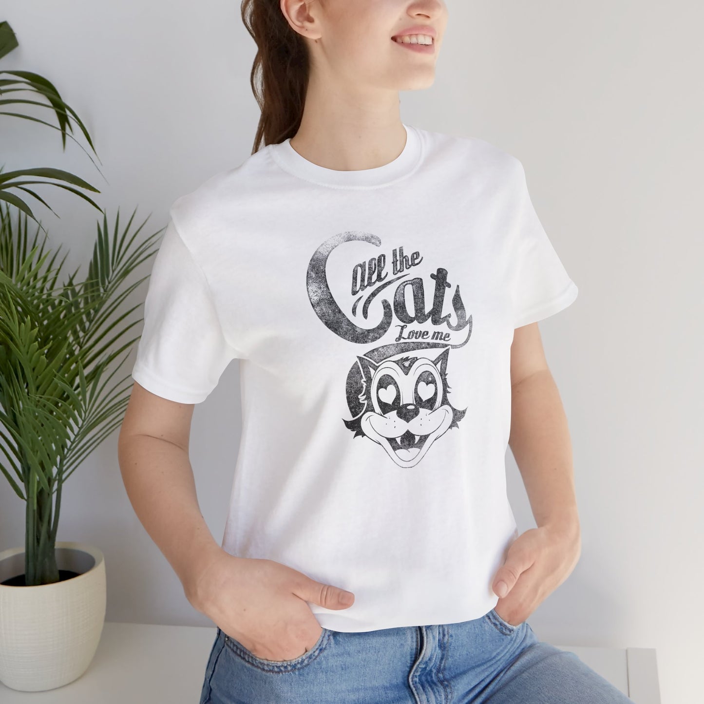 All The Cats Love Me Unisex Jersey Short Sleeve Tee
