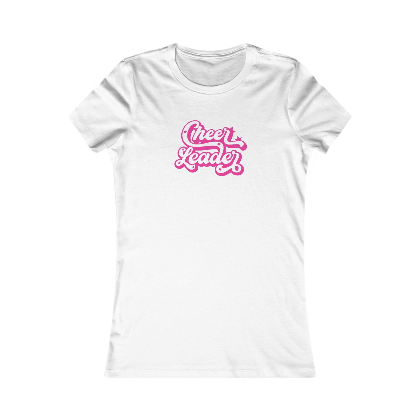 Cheer Leader in Bubblegum Pink Script 💖✨ Women's Favorite T-Shirt