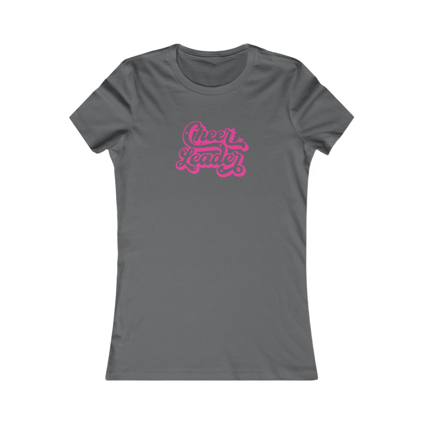 Cheer Leader in Bubblegum Pink Script 💖✨ Women's Favorite T-Shirt