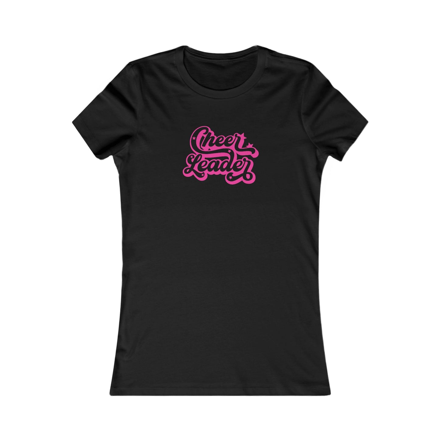 Cheer Leader in Bubblegum Pink Script 💖✨ Women's Favorite T-Shirt