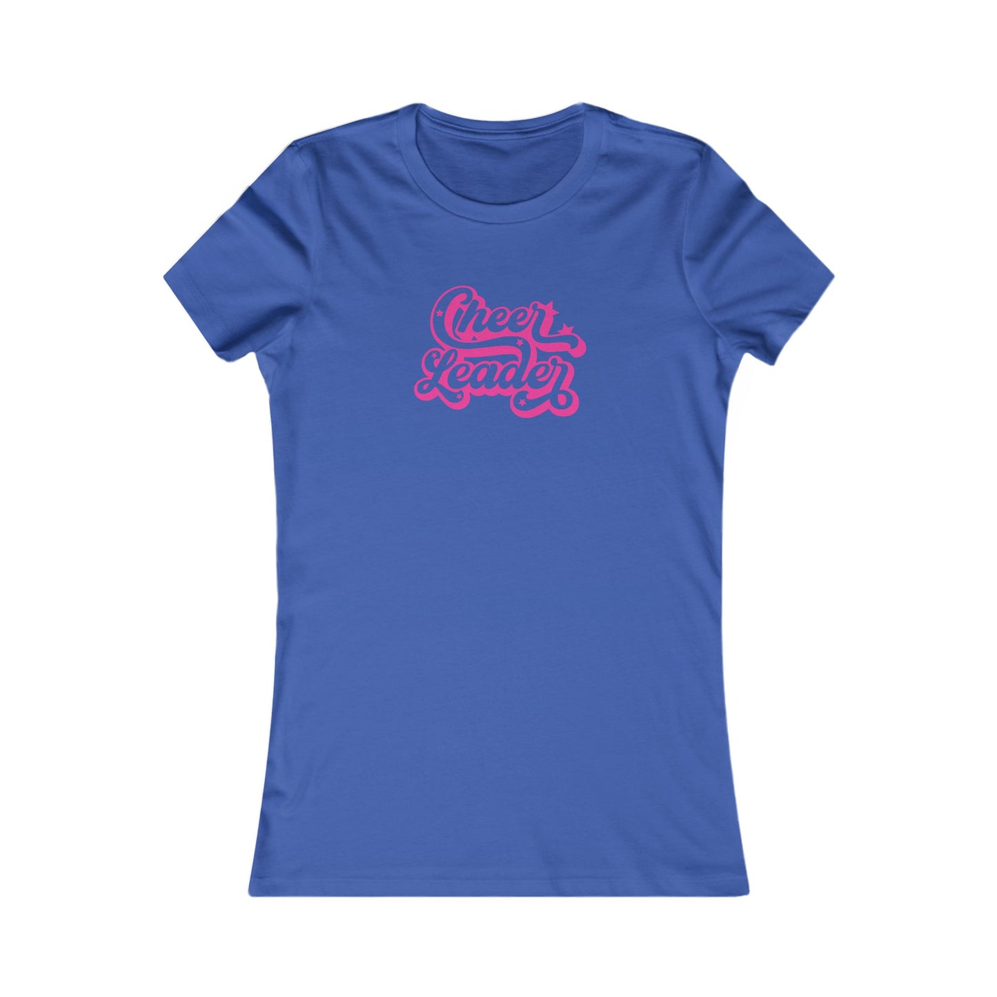 Cheer Leader in Bubblegum Pink Script 💖✨ Women's Favorite T-Shirt