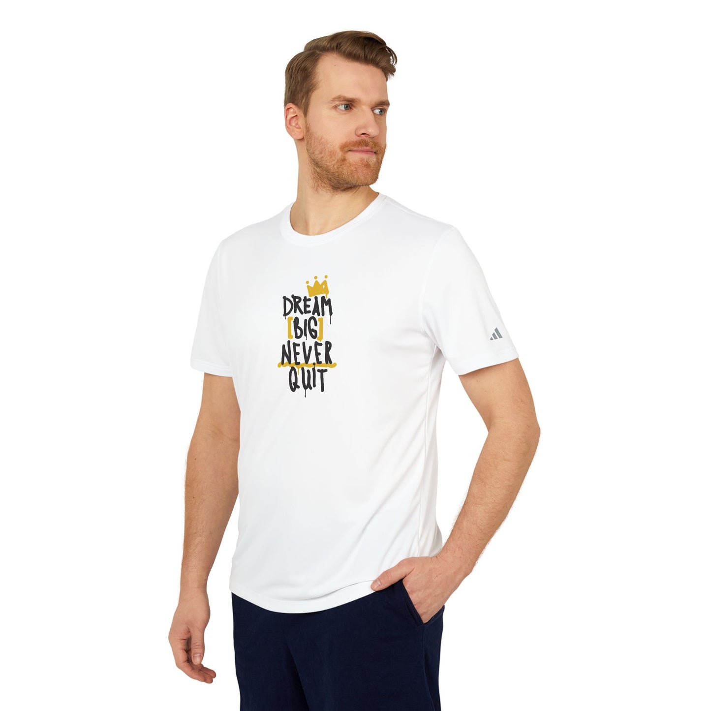 Dream Big Never Quit Adidas Unisex Believe Sport T-Shirt