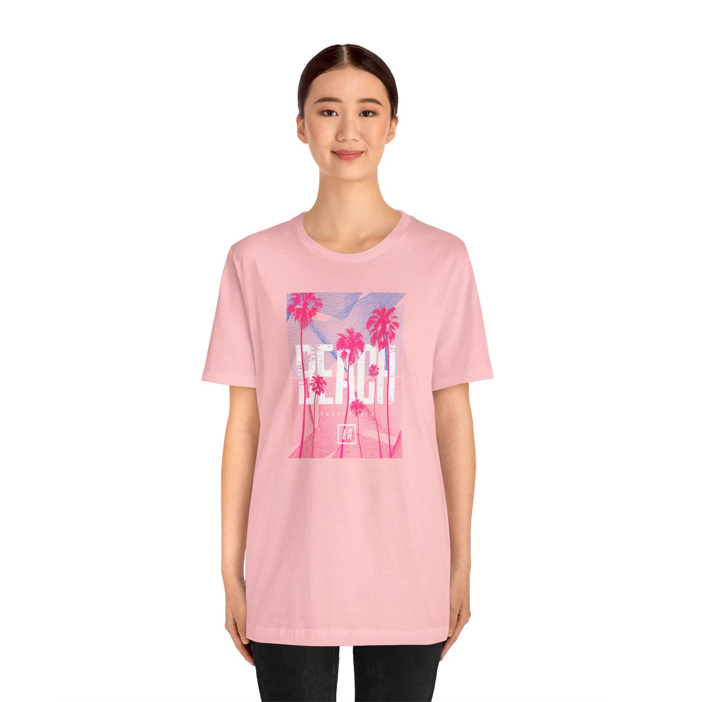 Beach California Unisex Jersey Short Sleeve Tee