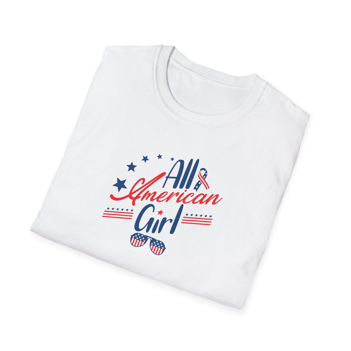 All American Girl Unisex Softstyle T-Shirt