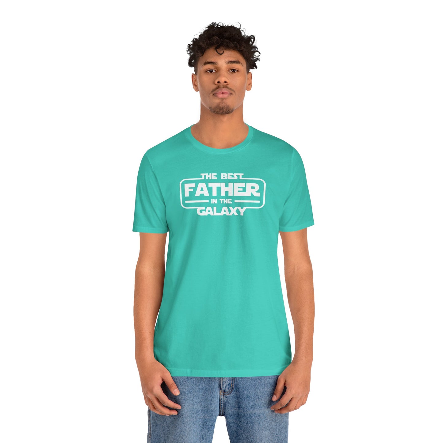Best Father In The Galaxy Men's Jersey Short Sleeve Tee
