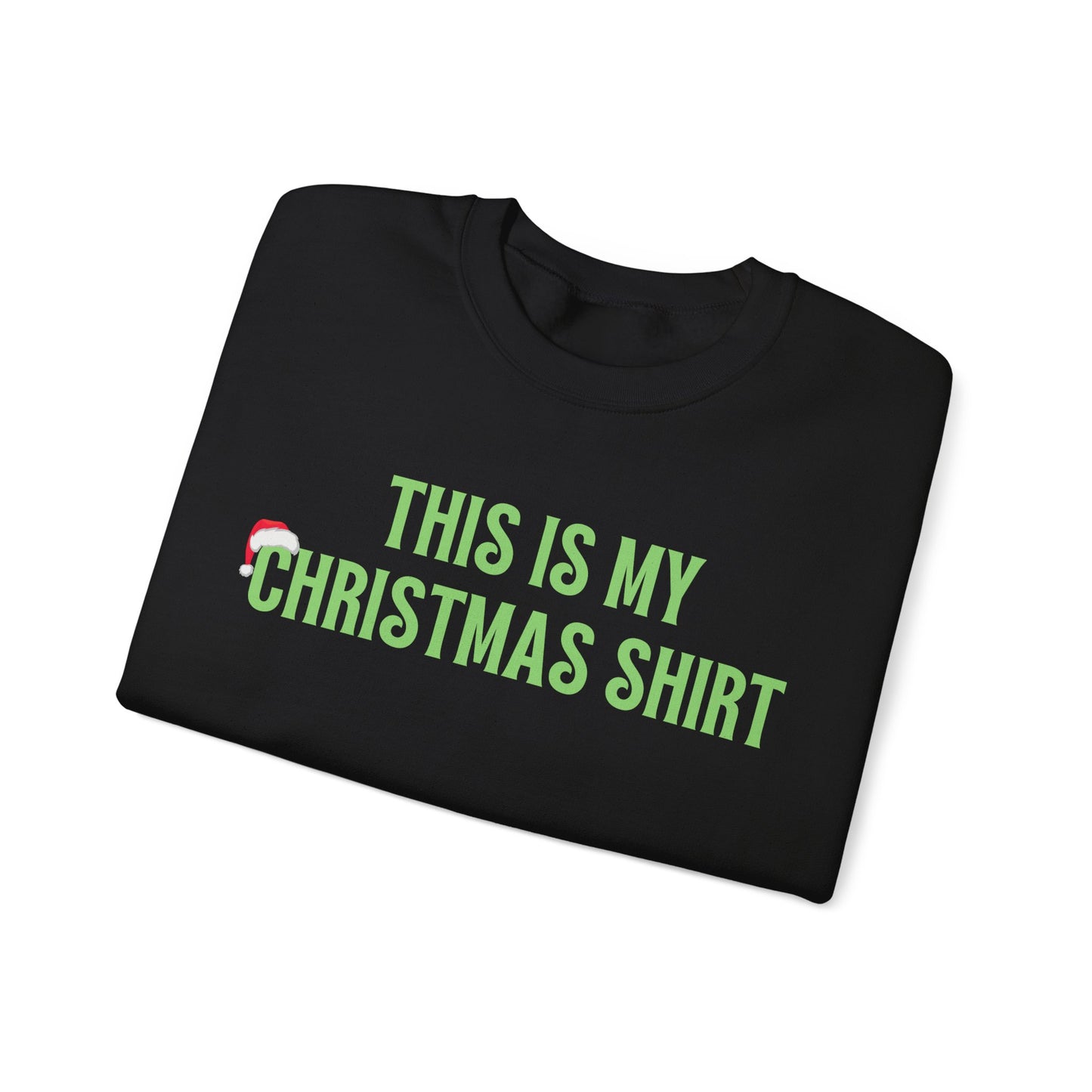 Unisex Heavy Blend Crewneck Sweatshirt This Is My Christmas Shirt πβ¨