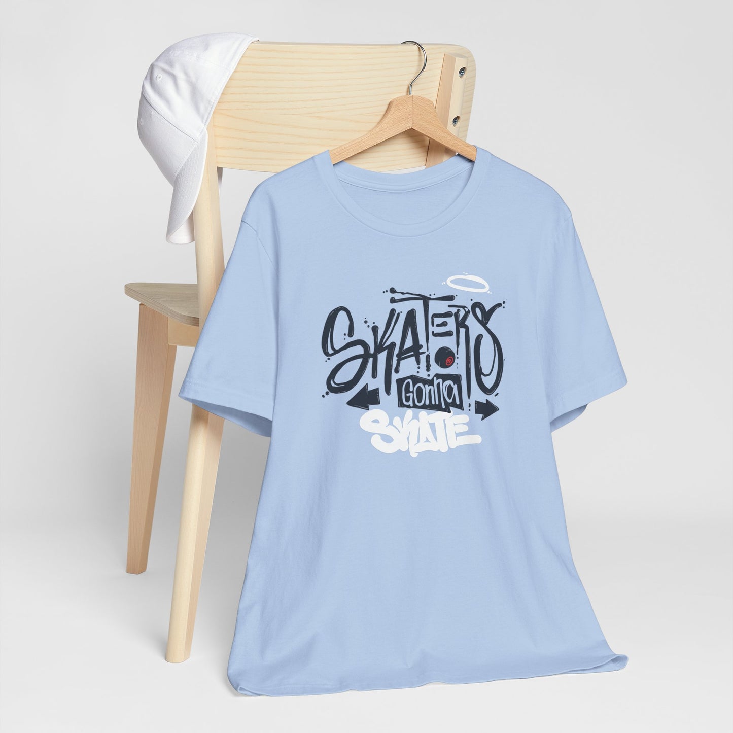Skaters Gonna Skate Unisex Jersey Short Sleeve Tee