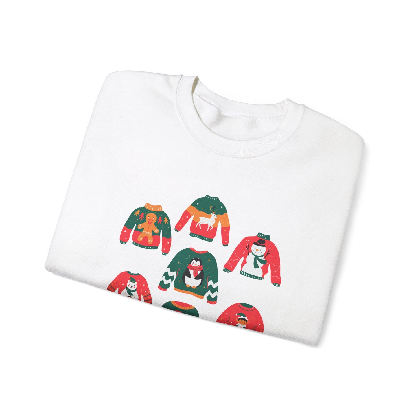 Unisex Heavy Blend Crewneck Sweatshirt So Many Sweaters, Only One Christmas ππβ¨