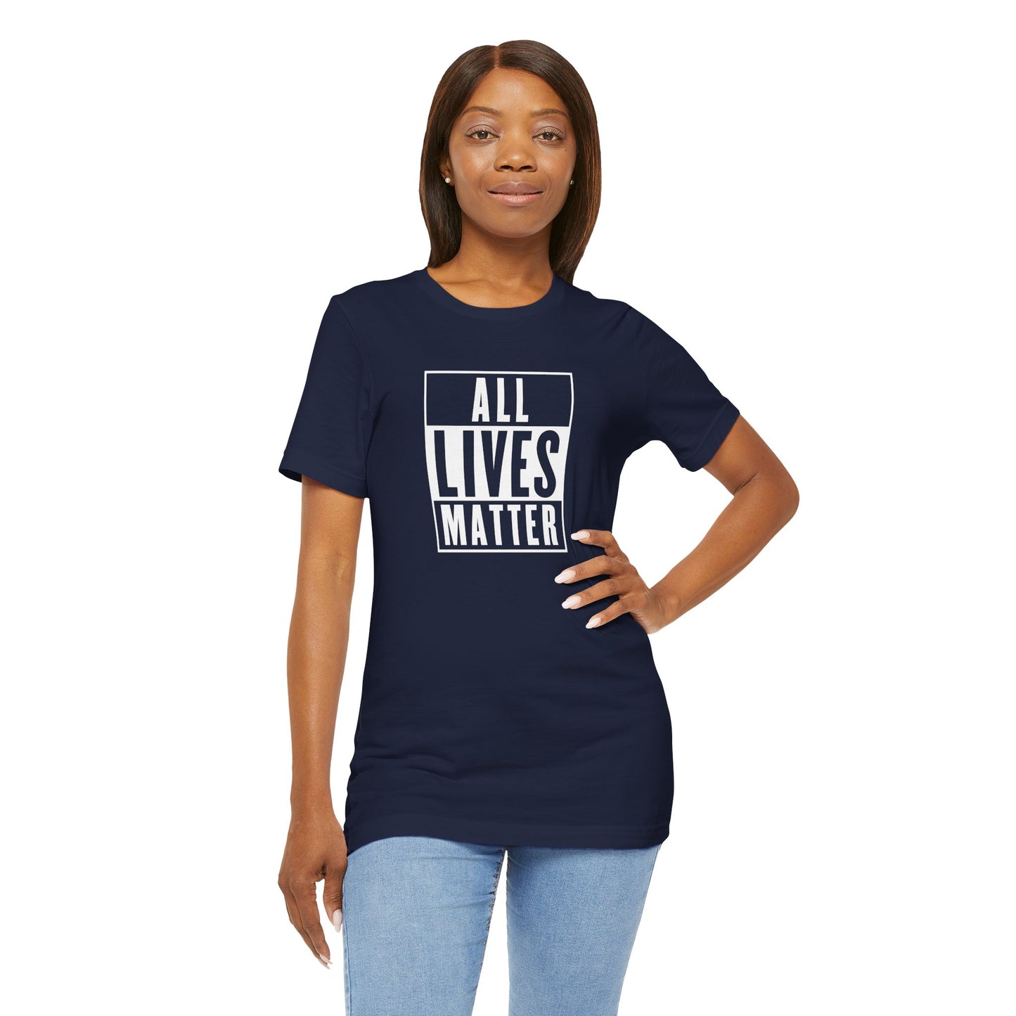 All Lives Matter βπ½π€ Unisex Jersey Short Sleeve Tee