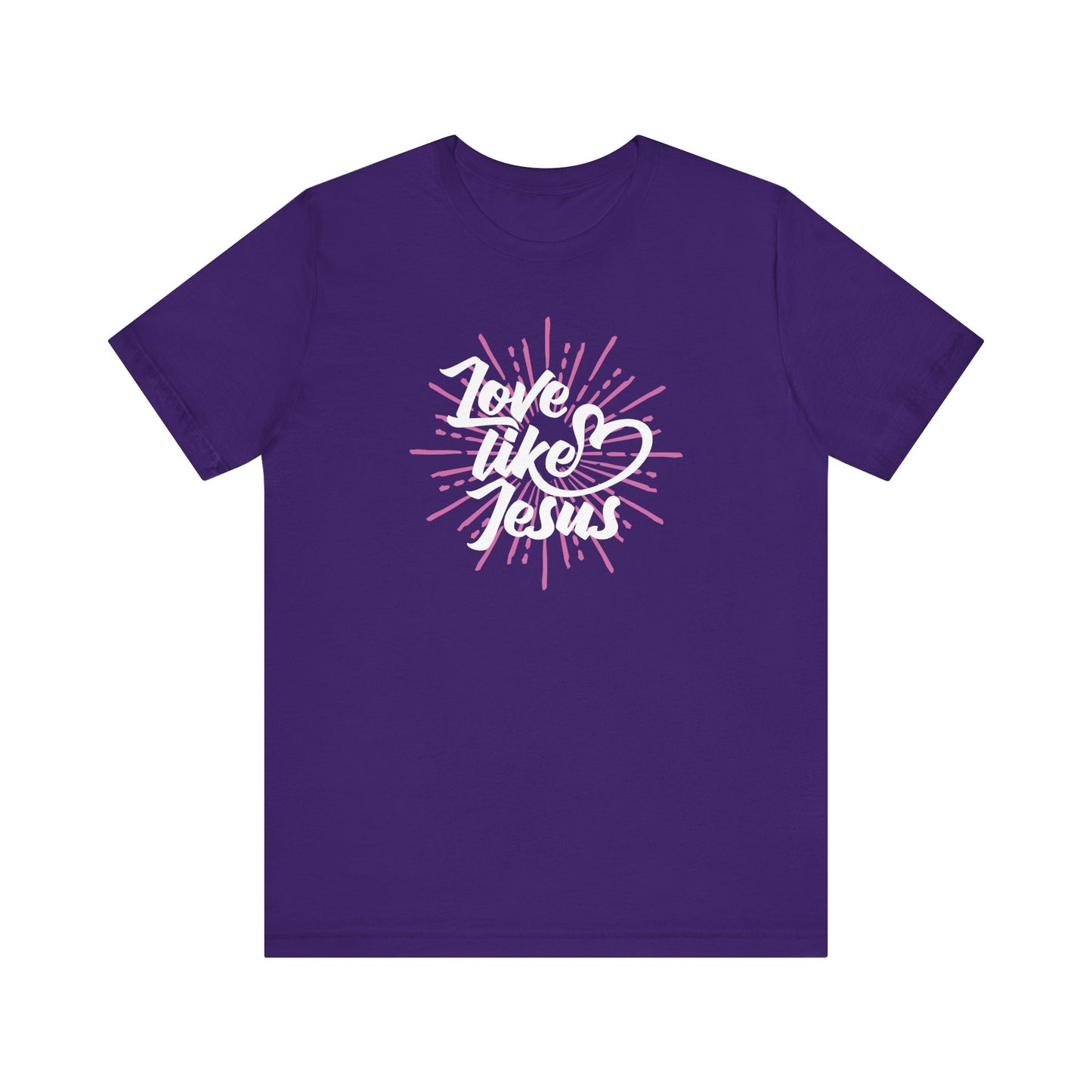 Love Like Jesus Unisex Jersey Short Sleeve Tee