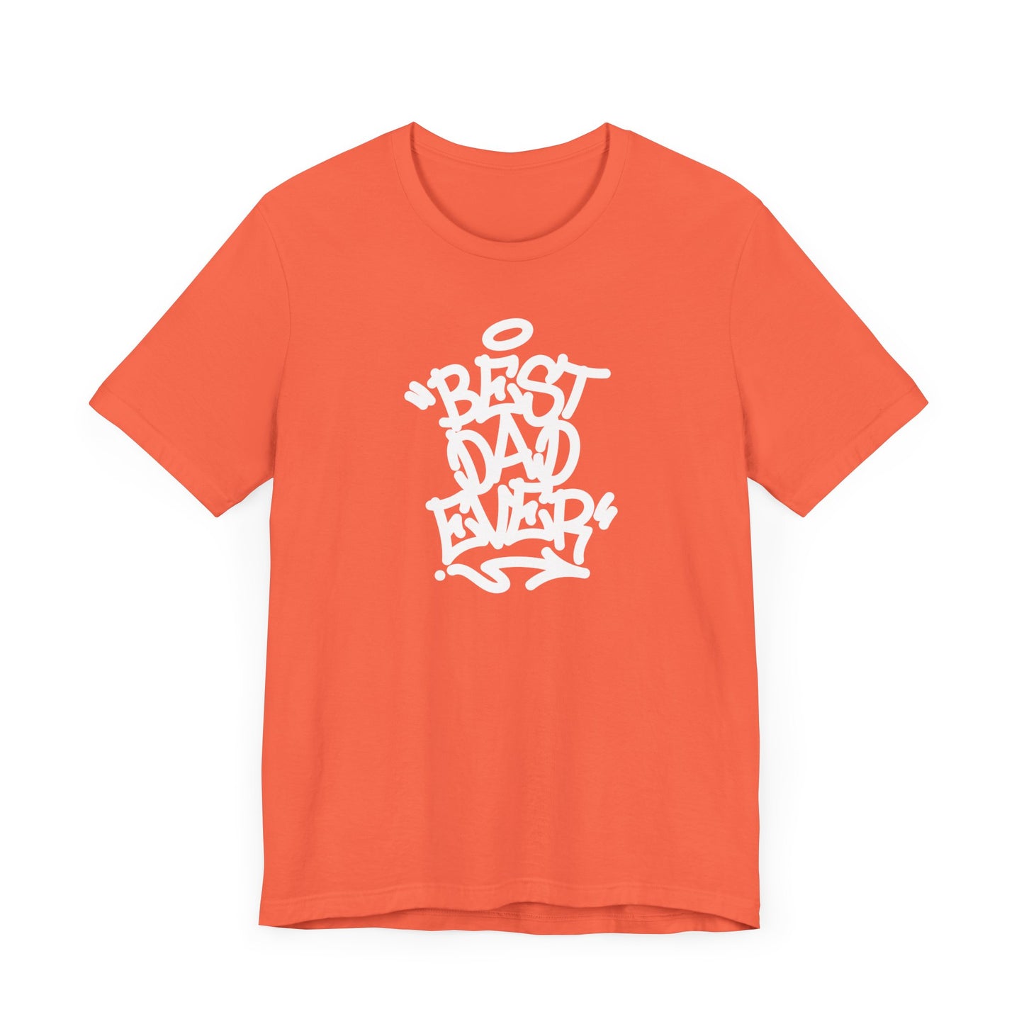 Best Dad Ever Men's Jersey Short Sleeve Tee