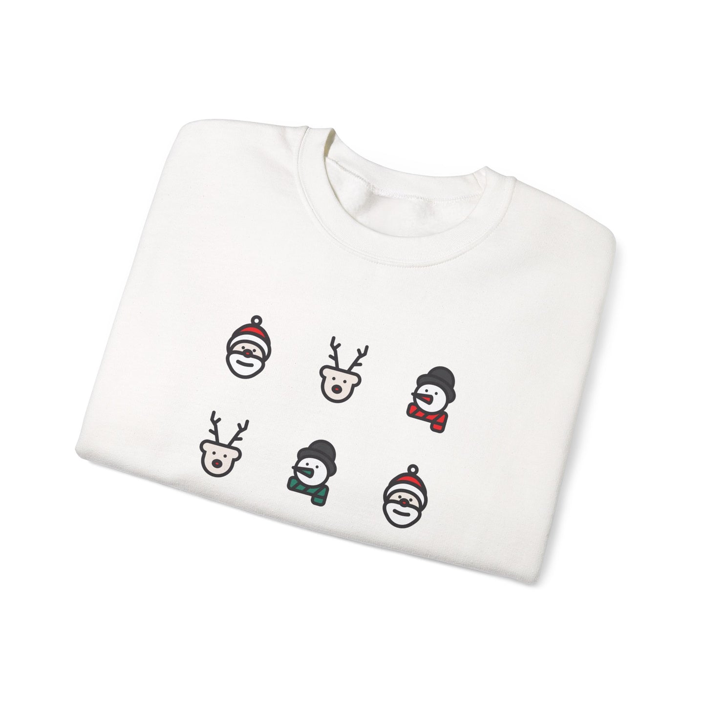 Christmas Icons Grid πβ¨ Unisex Heavy Blend Crewneck Sweatshirt