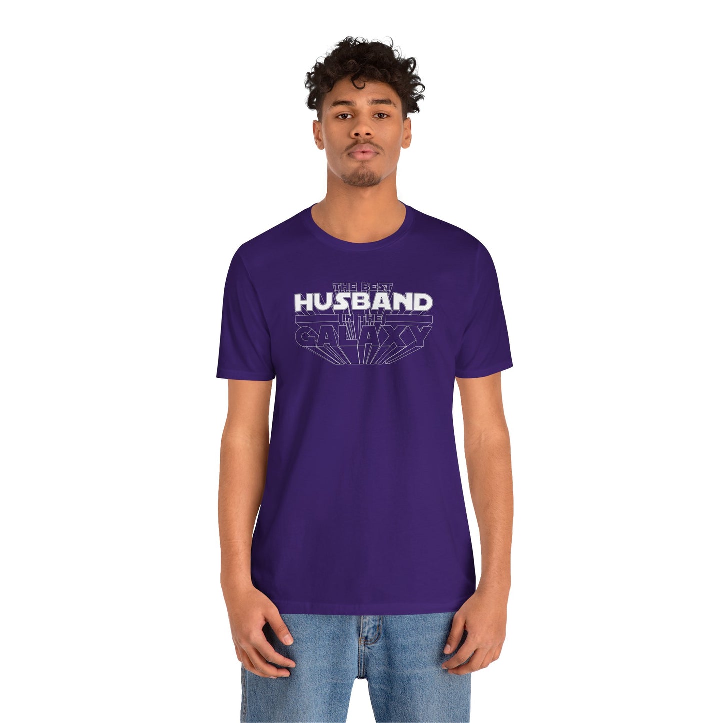Best Husband In The Galaxy Men's Jersey Short Sleeve Tee