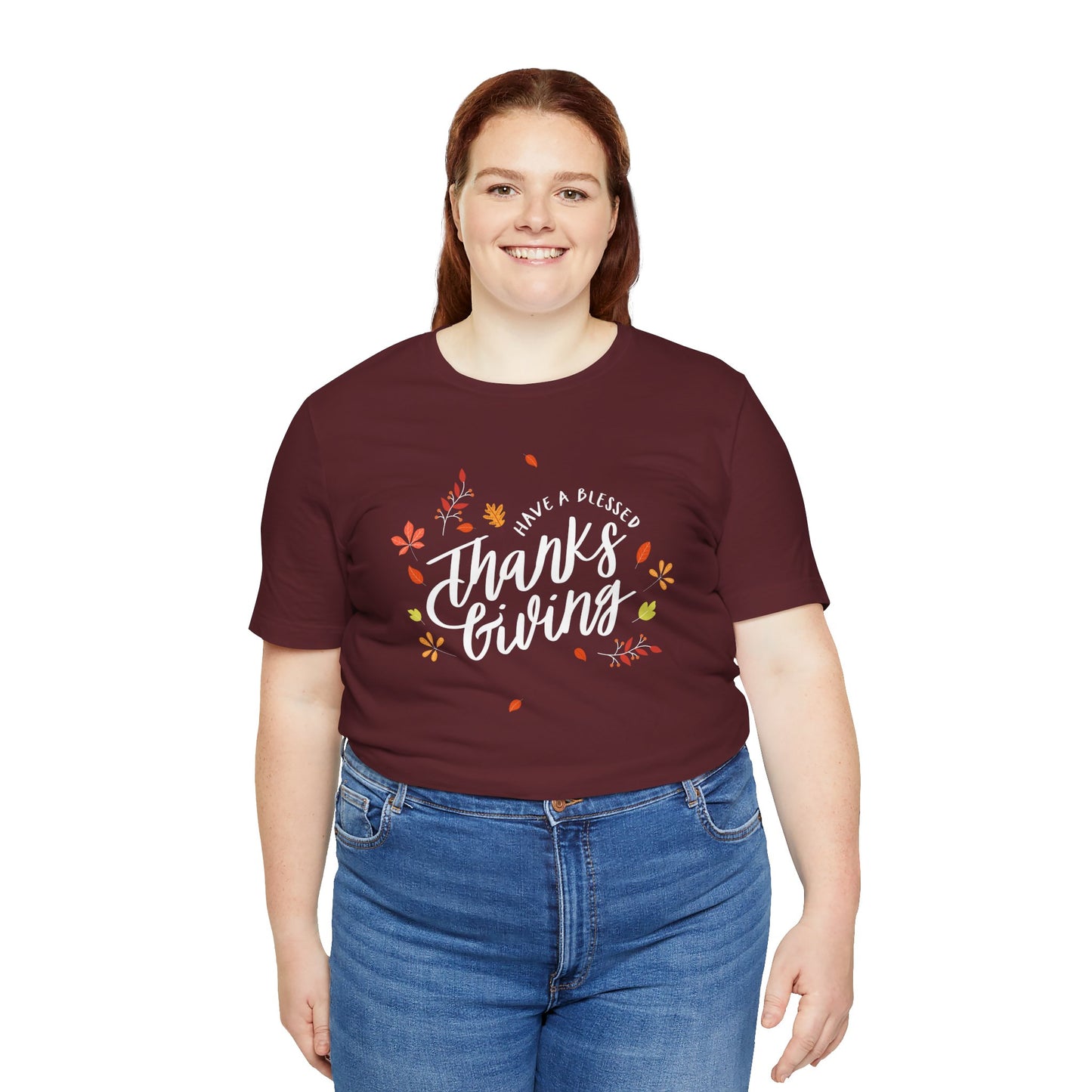 Have A Blessed Thanksgiving Unisex Jersey Short Sleeve Tee