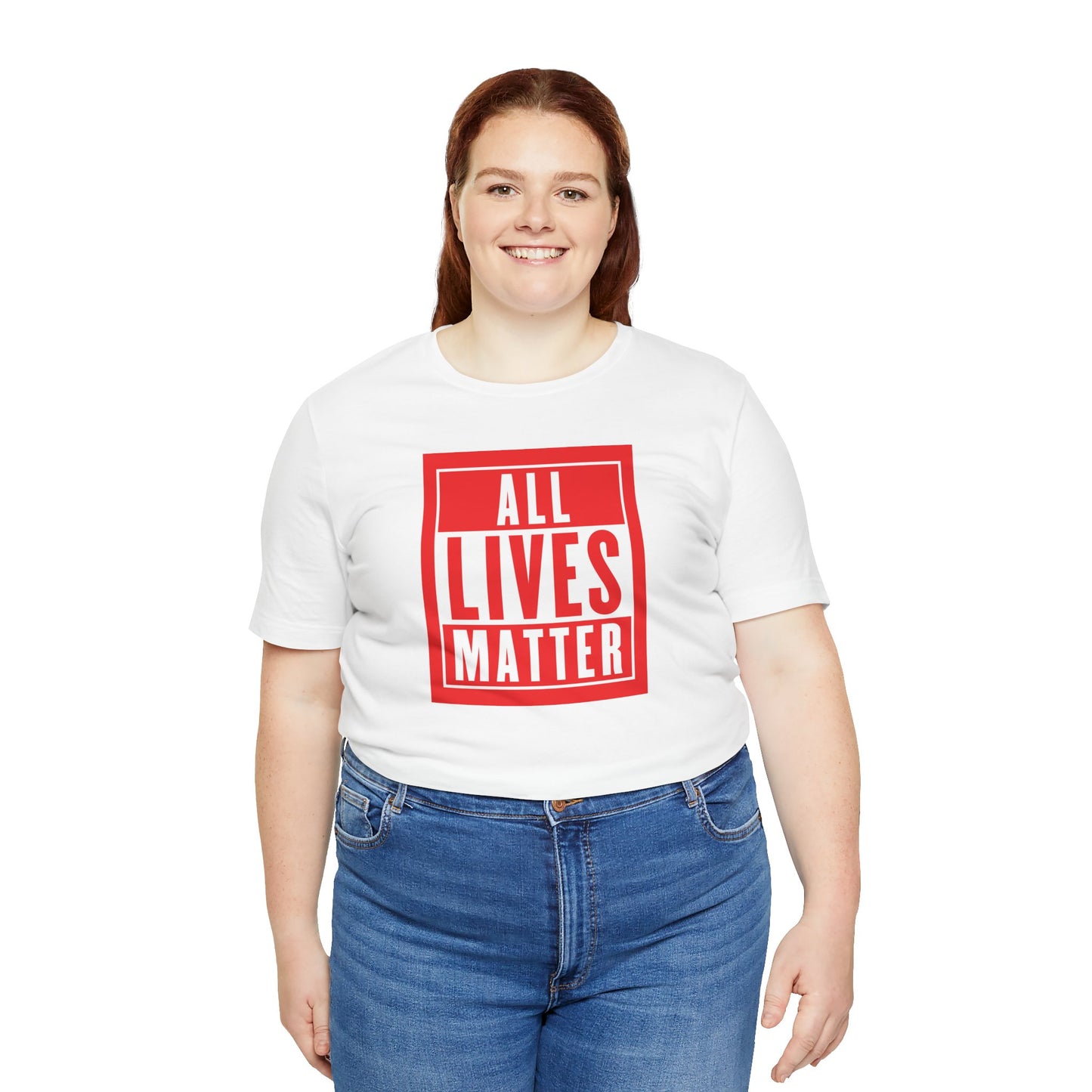 All Lives Matter βπ½π€ Unisex Jersey Short Sleeve Tee