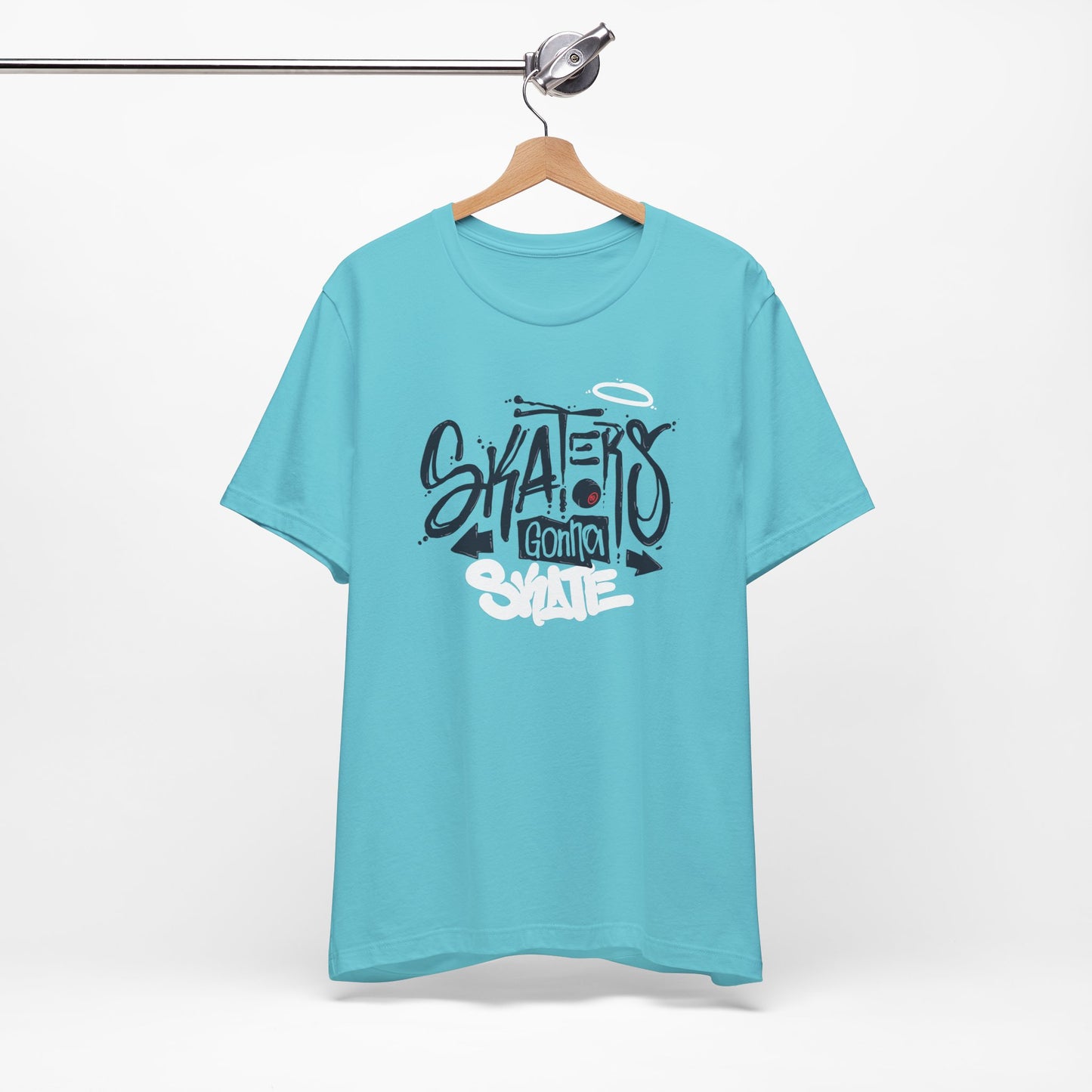 Skaters Gonna Skate Unisex Jersey Short Sleeve Tee